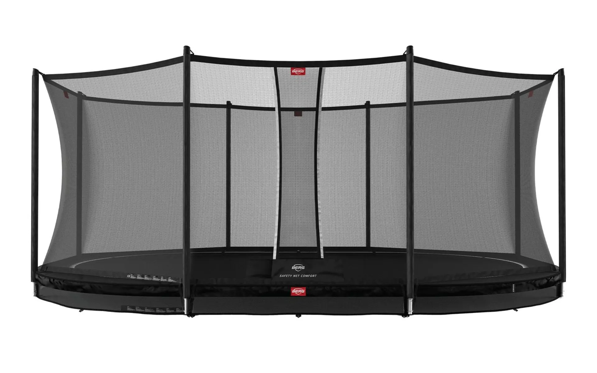 BERG Grand Favorit InGround 520 Black + Safety Net Comfort