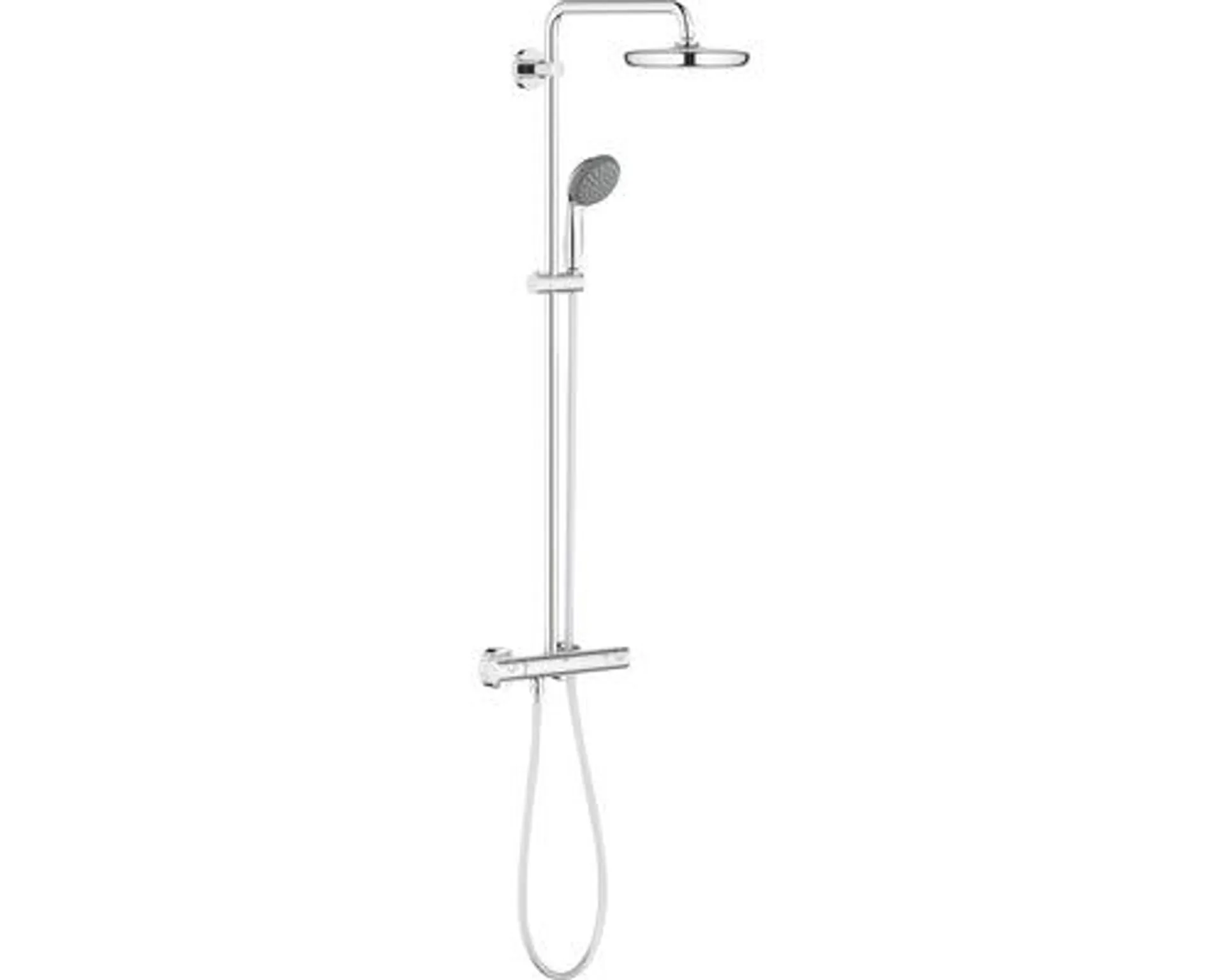 GROHE Regendoucheset Vitalio Start 210 Ø21 cm incl. thermostaatkraan 2653800 chroom