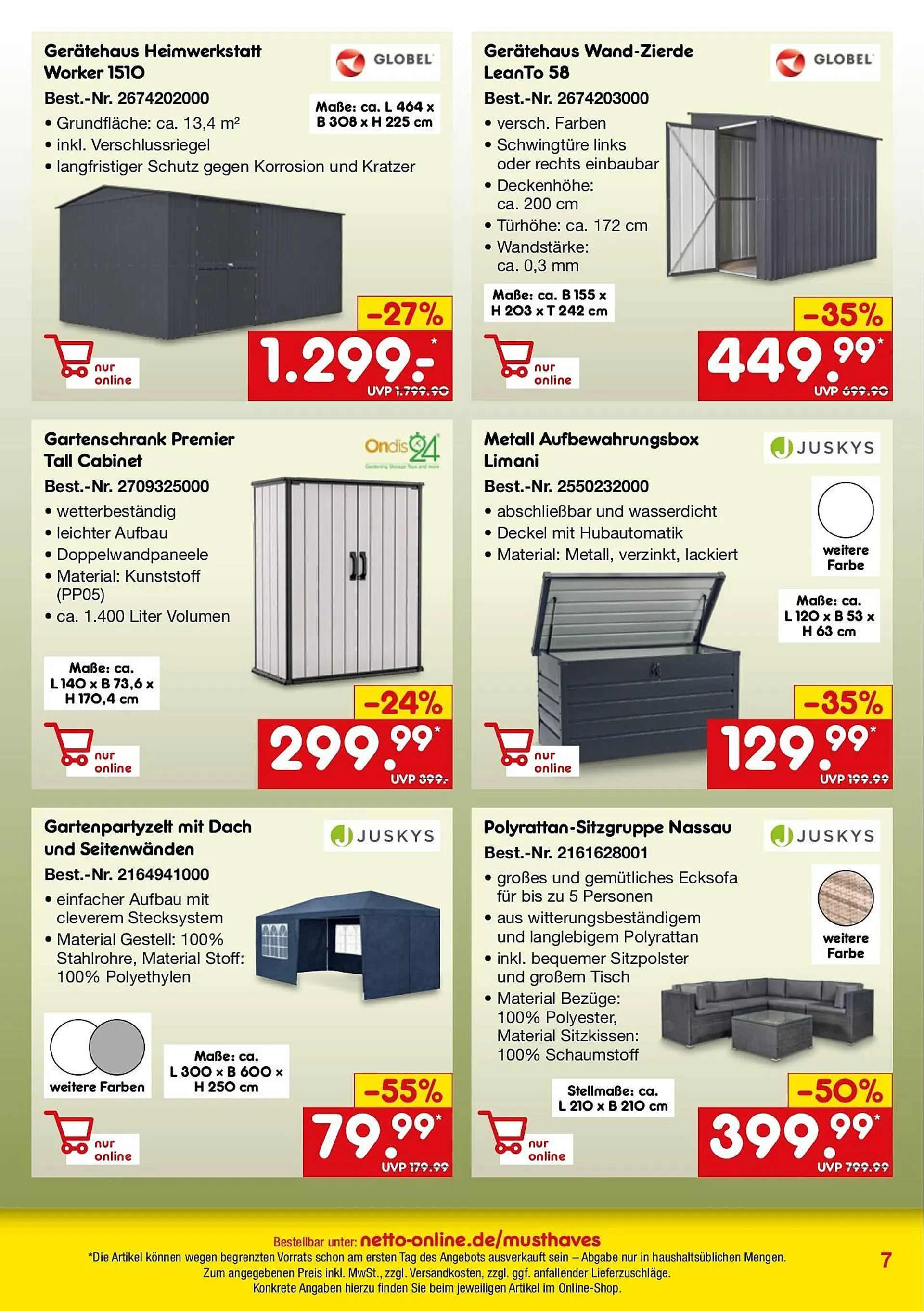 Netto Marken-Discount DE folder van 31 oktober tot 31 december 2024 - Folder pagina 7