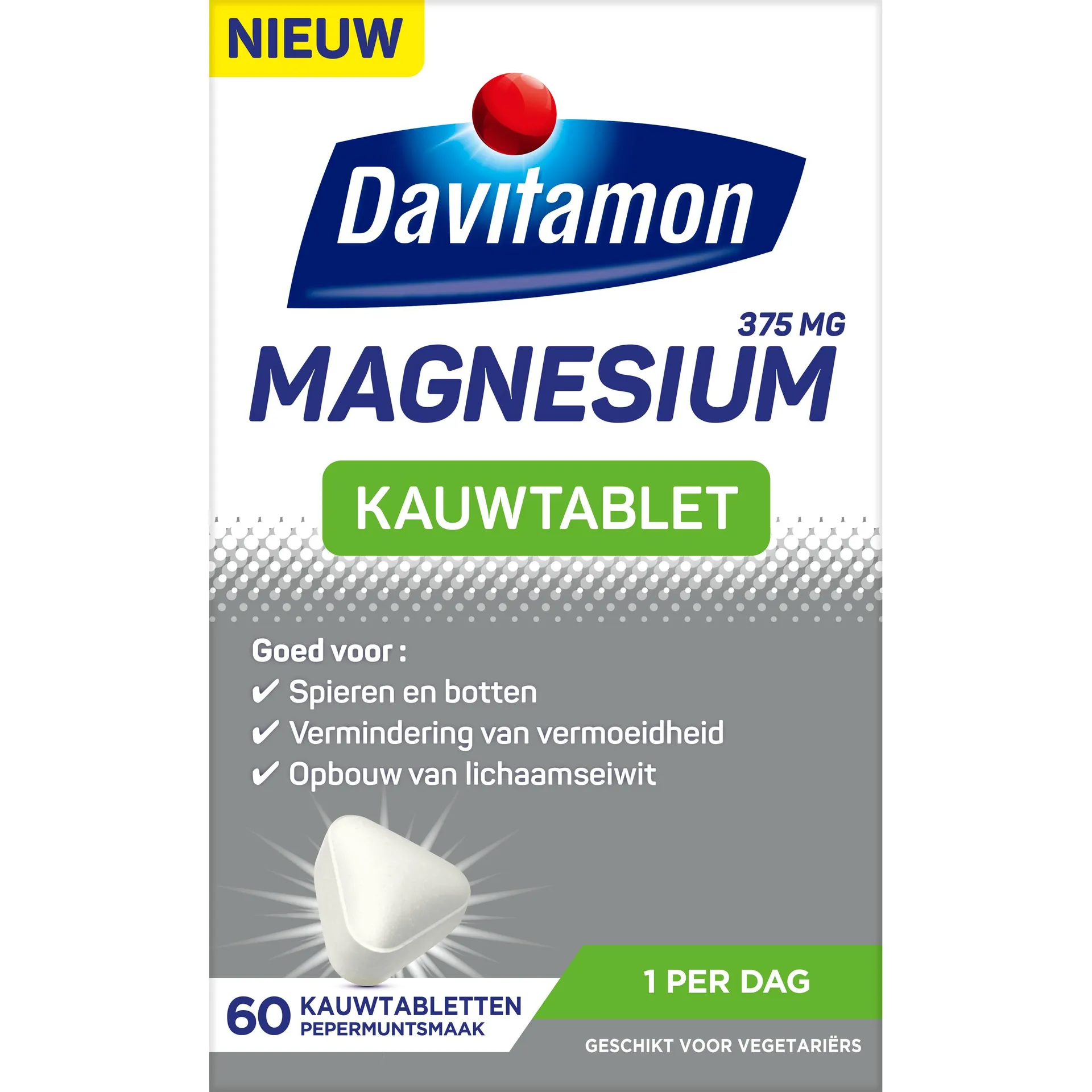 Davitamon Magnesium 60 kauwtabletten