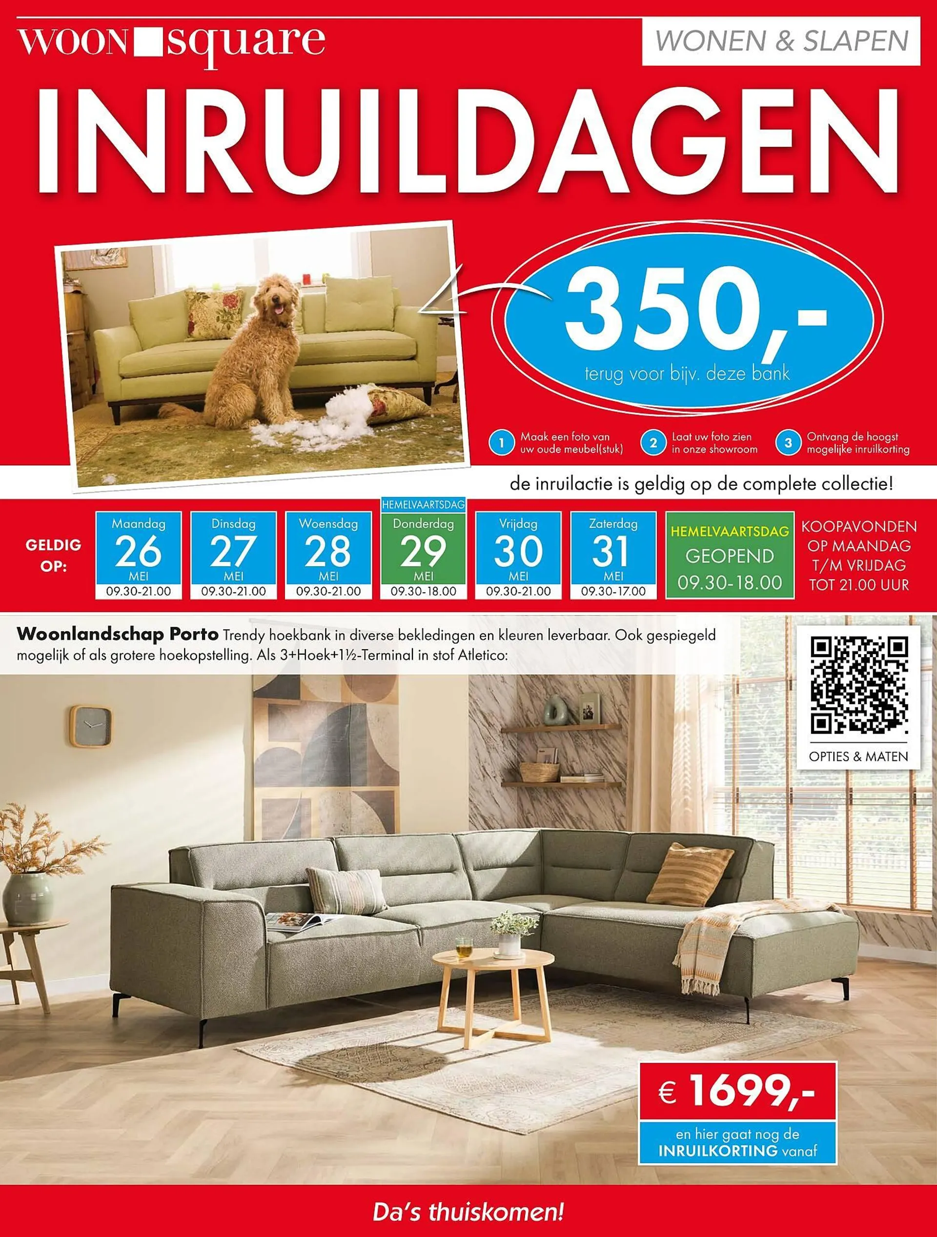 Woonsquare folder van 26 mei tot 1 juni 2025 - Folder pagina 1