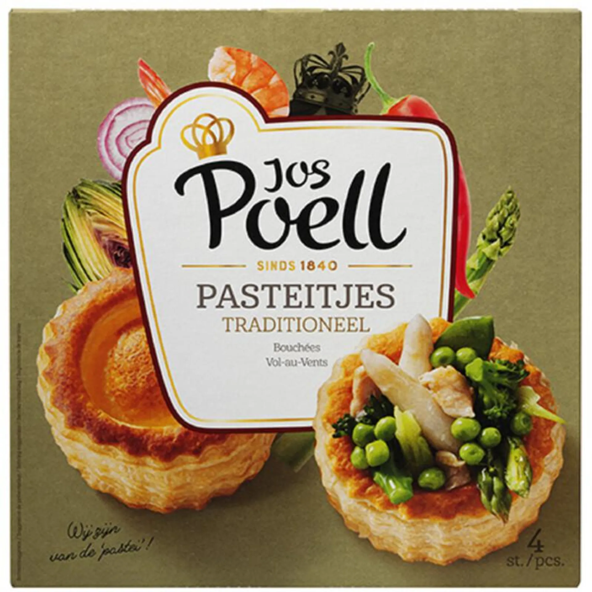 Jos Poell Pasteitjes traditioneel