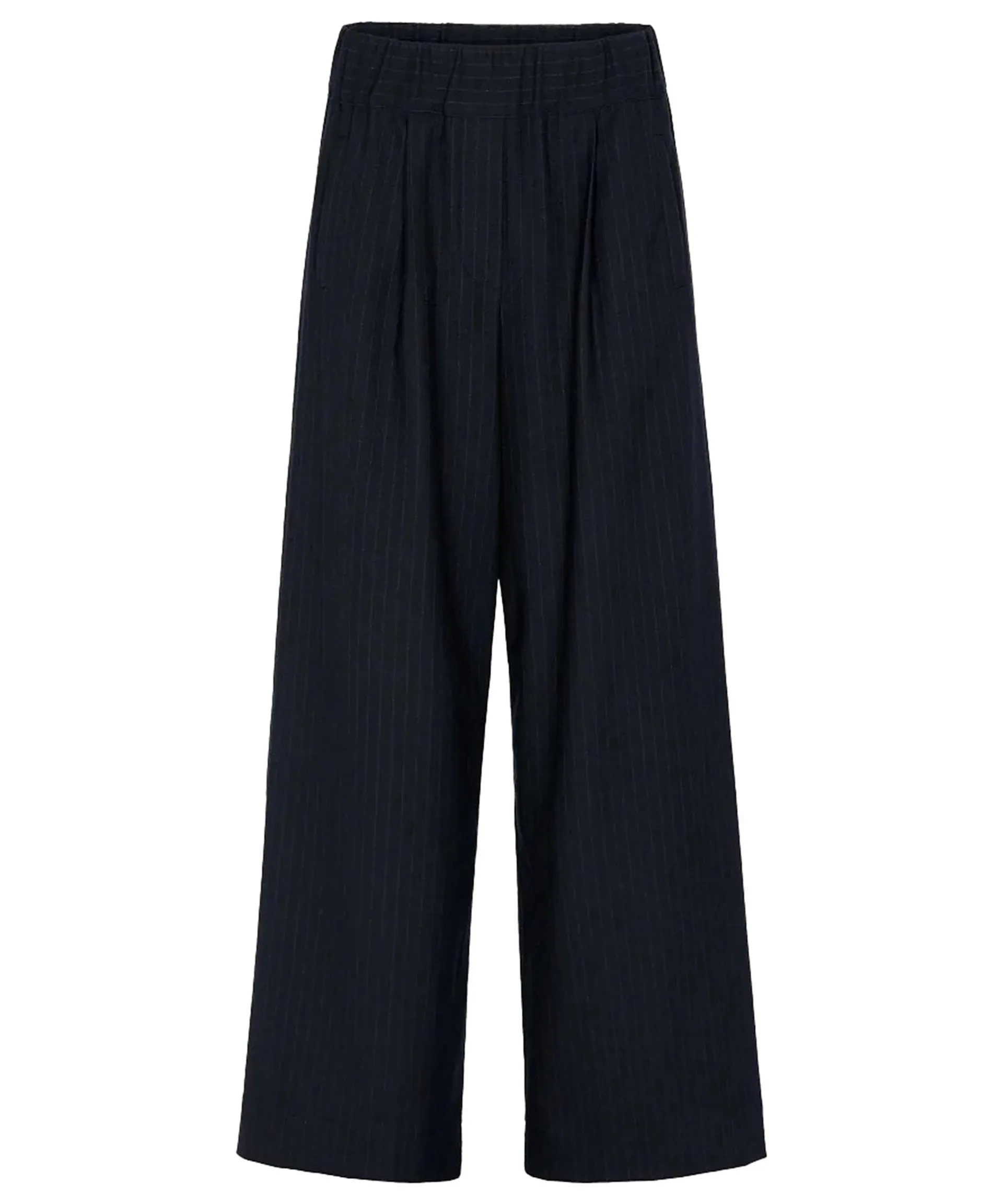 By-Bar wide leg broek pinstripe Benji