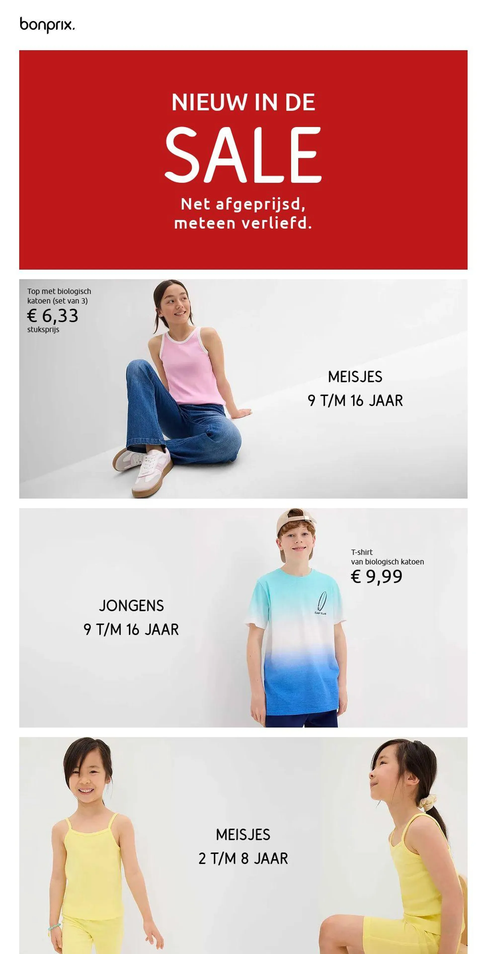 Bonprix Actuele folder van 7 juli tot 13 juli 2025 - Folder pagina 1
