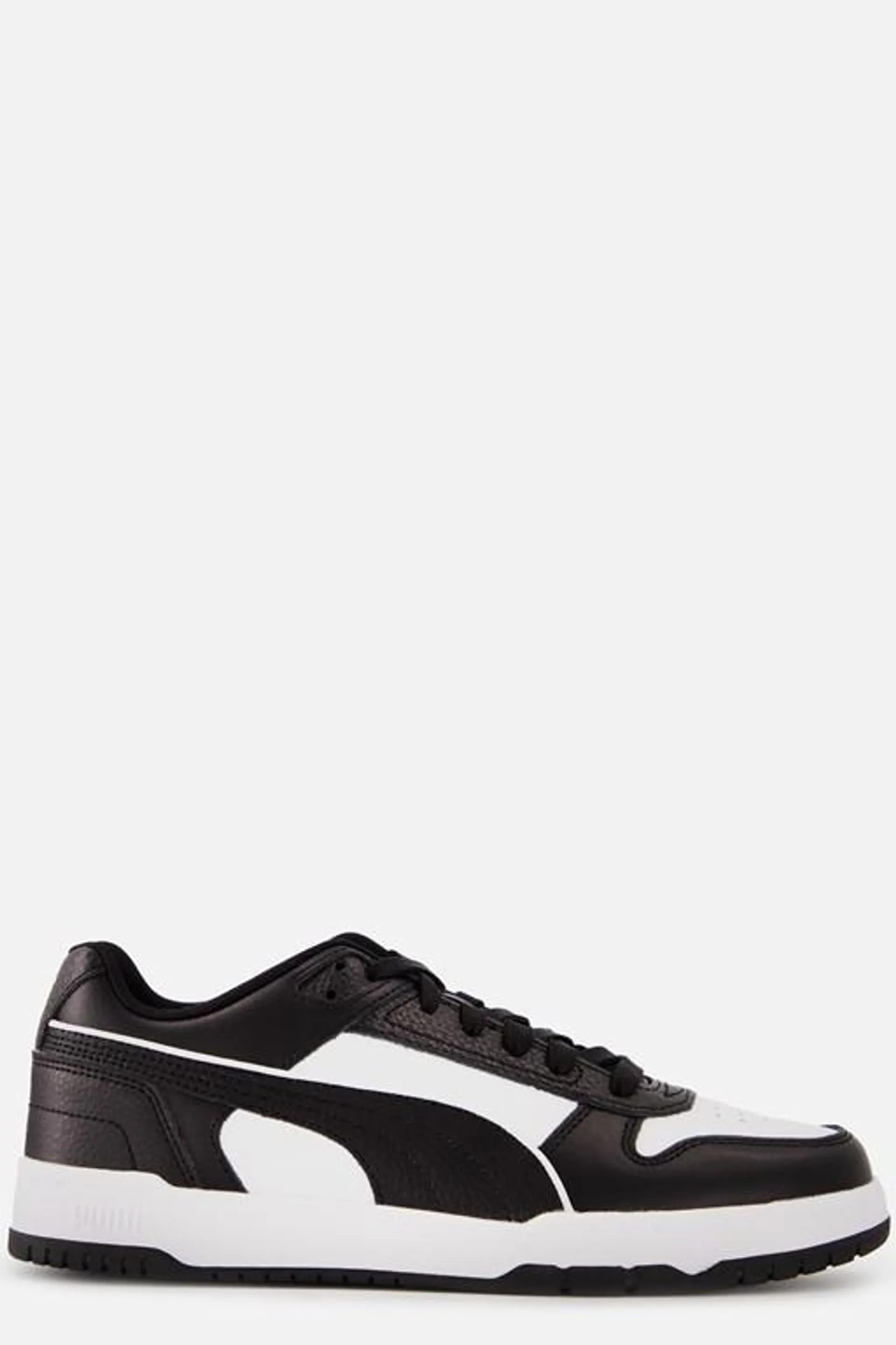 RBD Game Low Sneakers zwart Imitatieleer