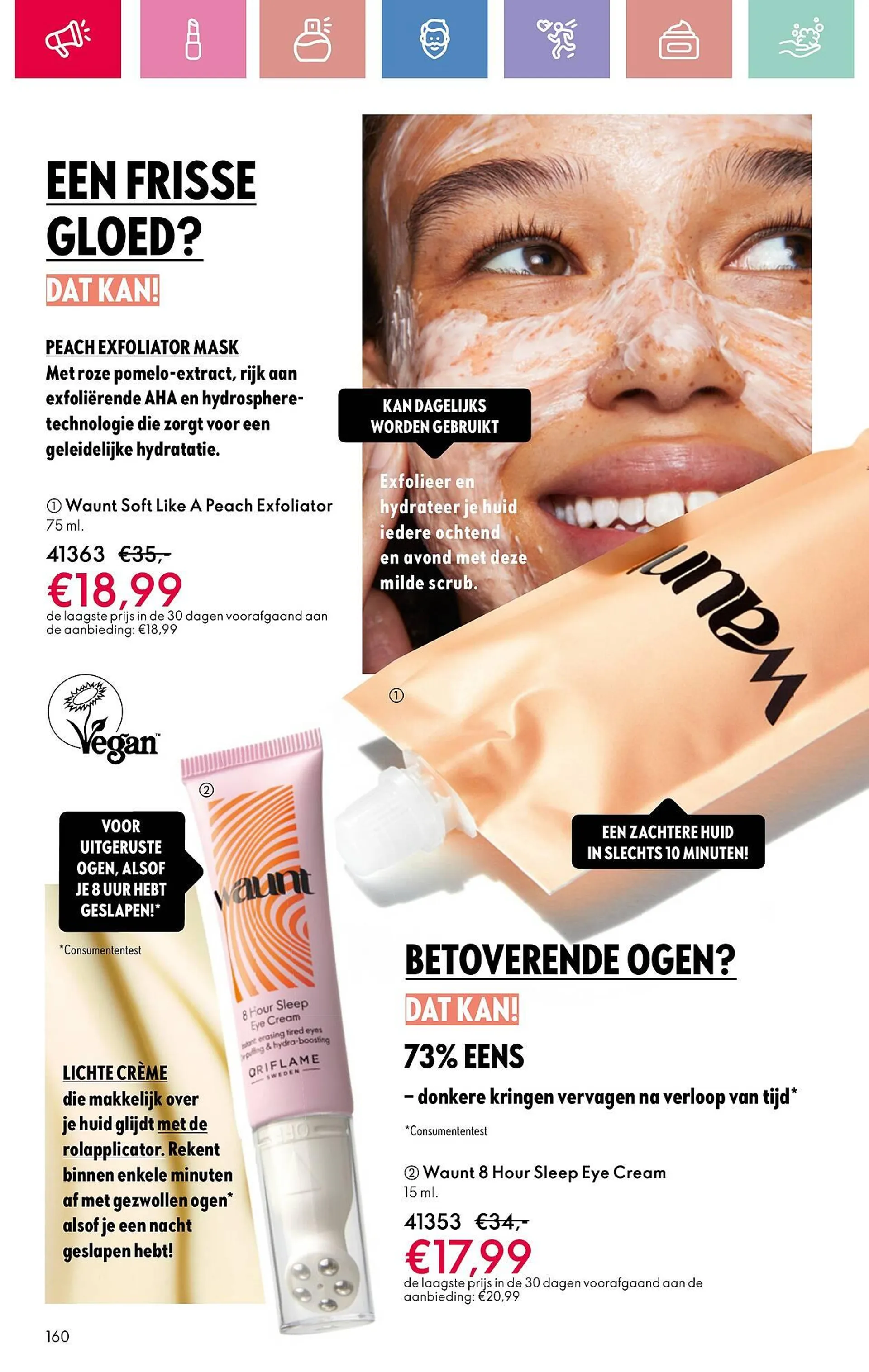 Oriflame folder van 7 mei tot 10 mei 2025 - Folder pagina 160