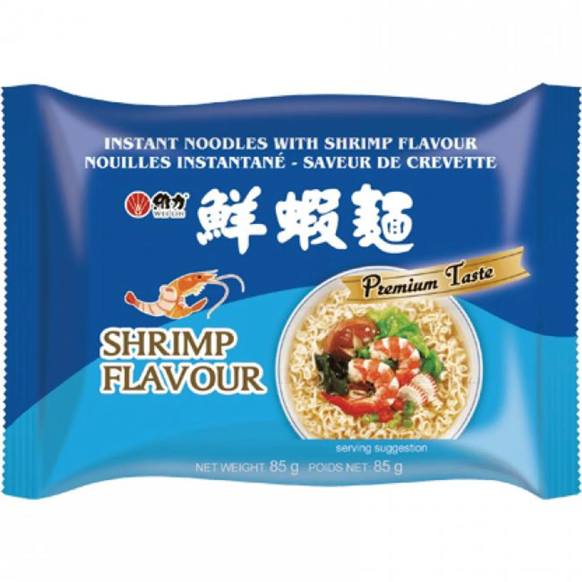 Wei Lih Instant Noedels met Garnaalsmaak 85g