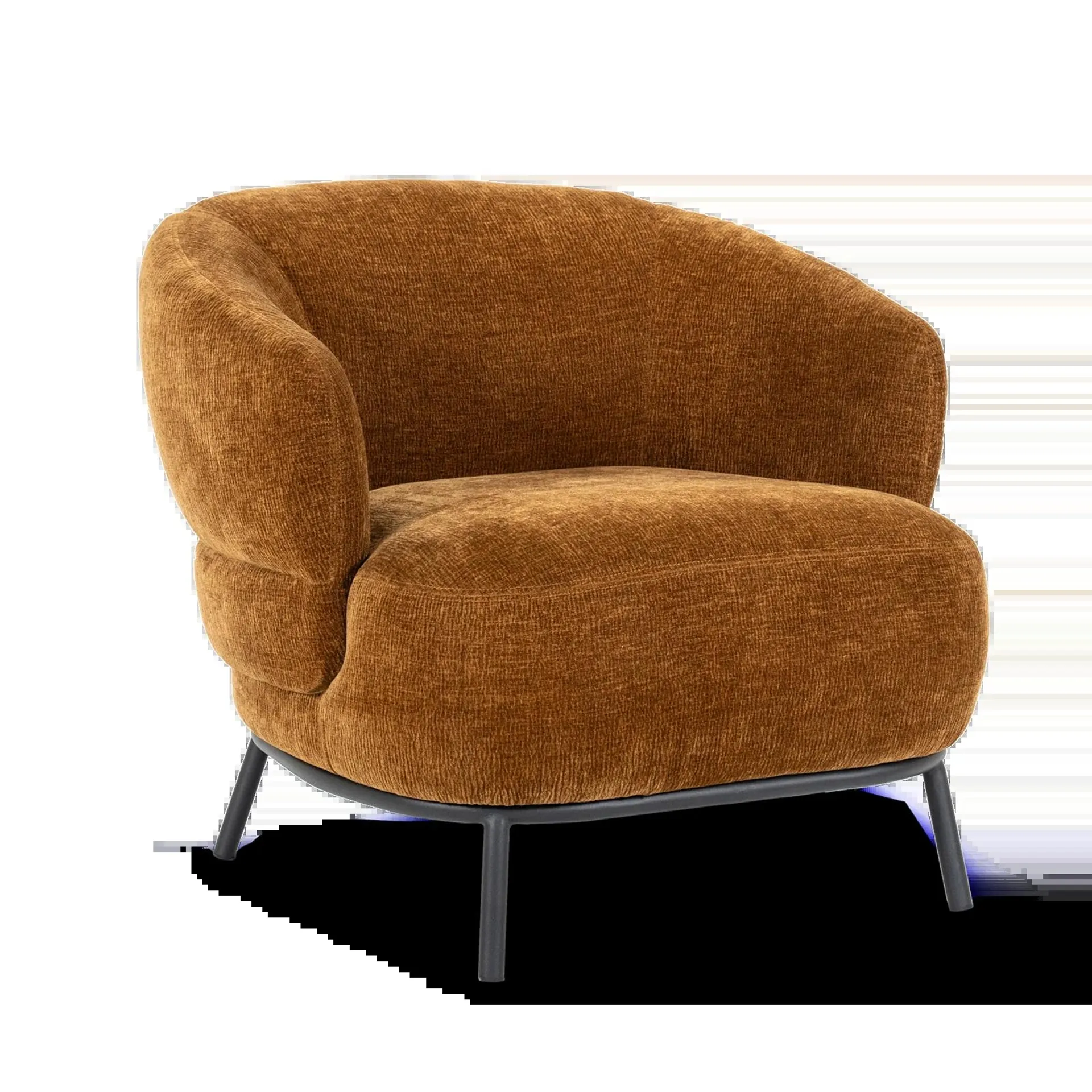 Fauteuil David - Safari Mosterd