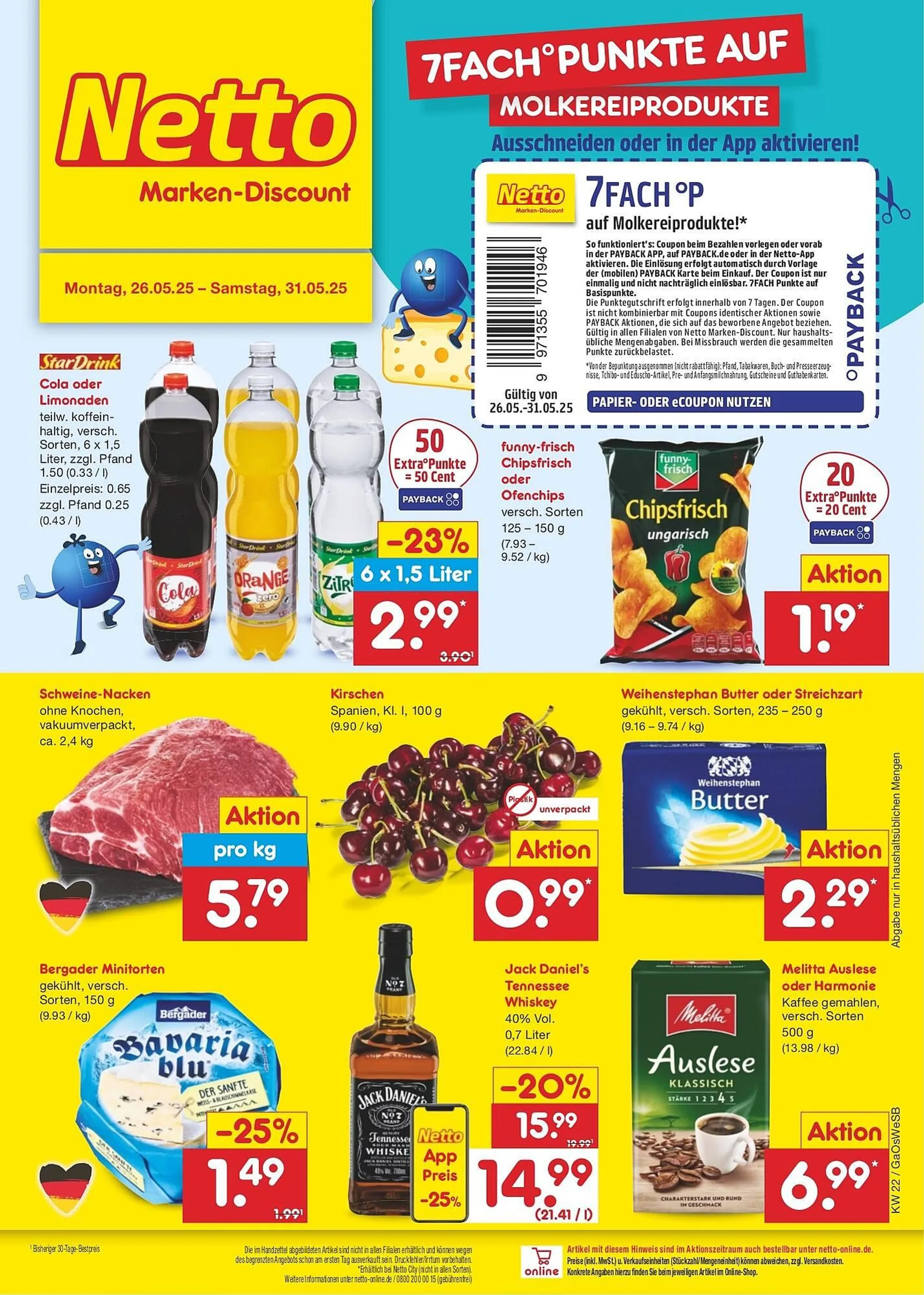 Netto Marken-Discount DE folder van 26 mei tot 31 mei 2025 - Folder pagina 1