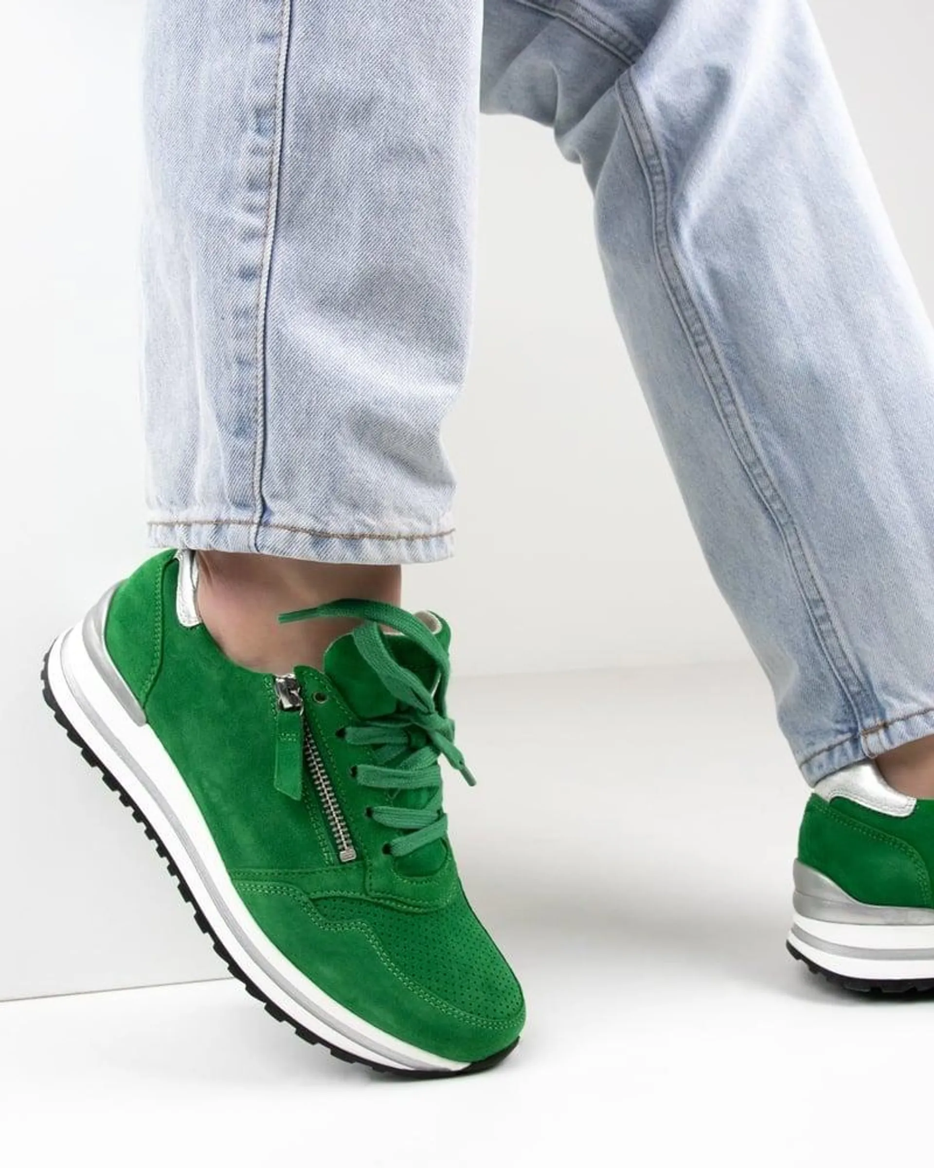 Lage sneakers - groen