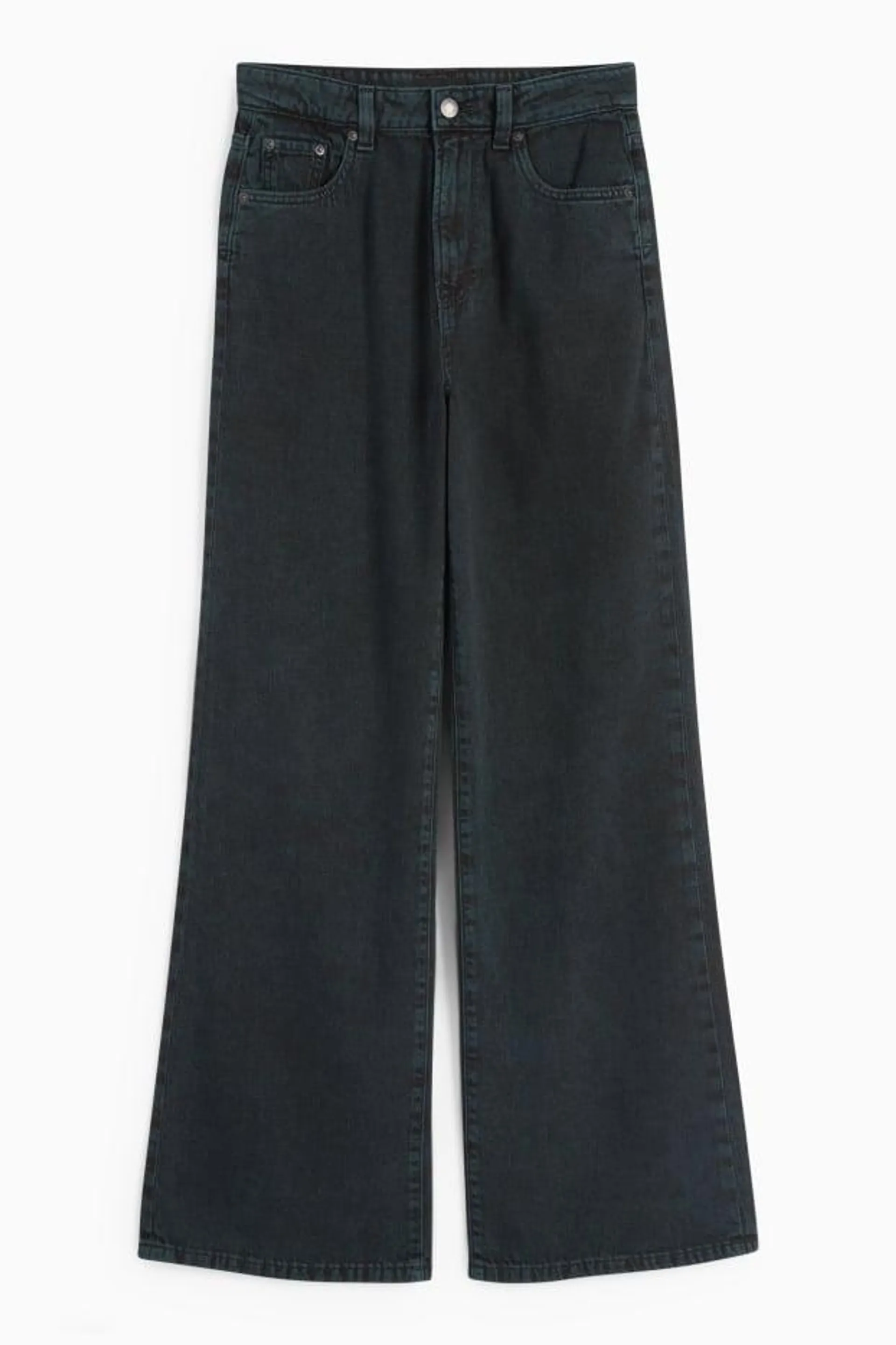 Wide leg jeans - high waist