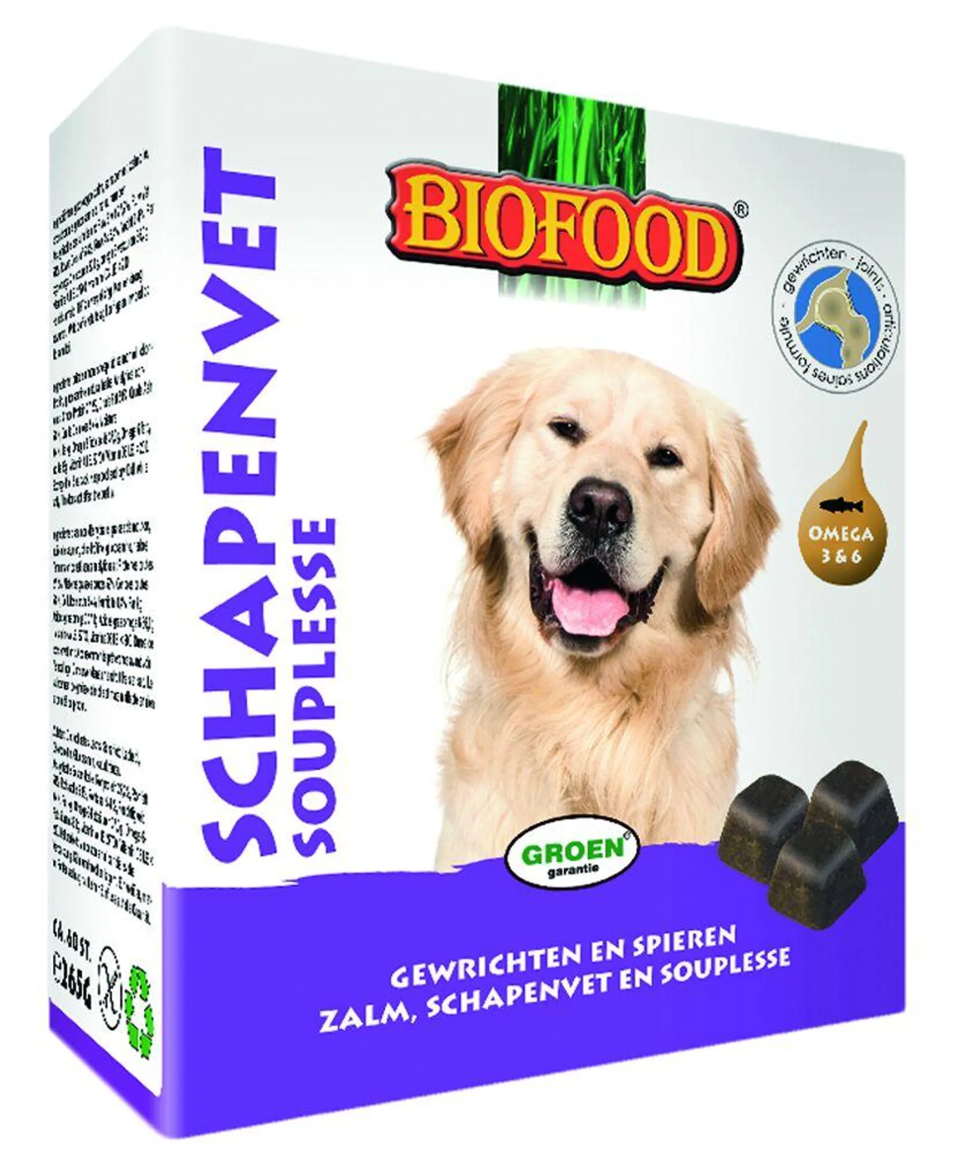 BIOFOOD Schapenvet maxi souplesse 40st