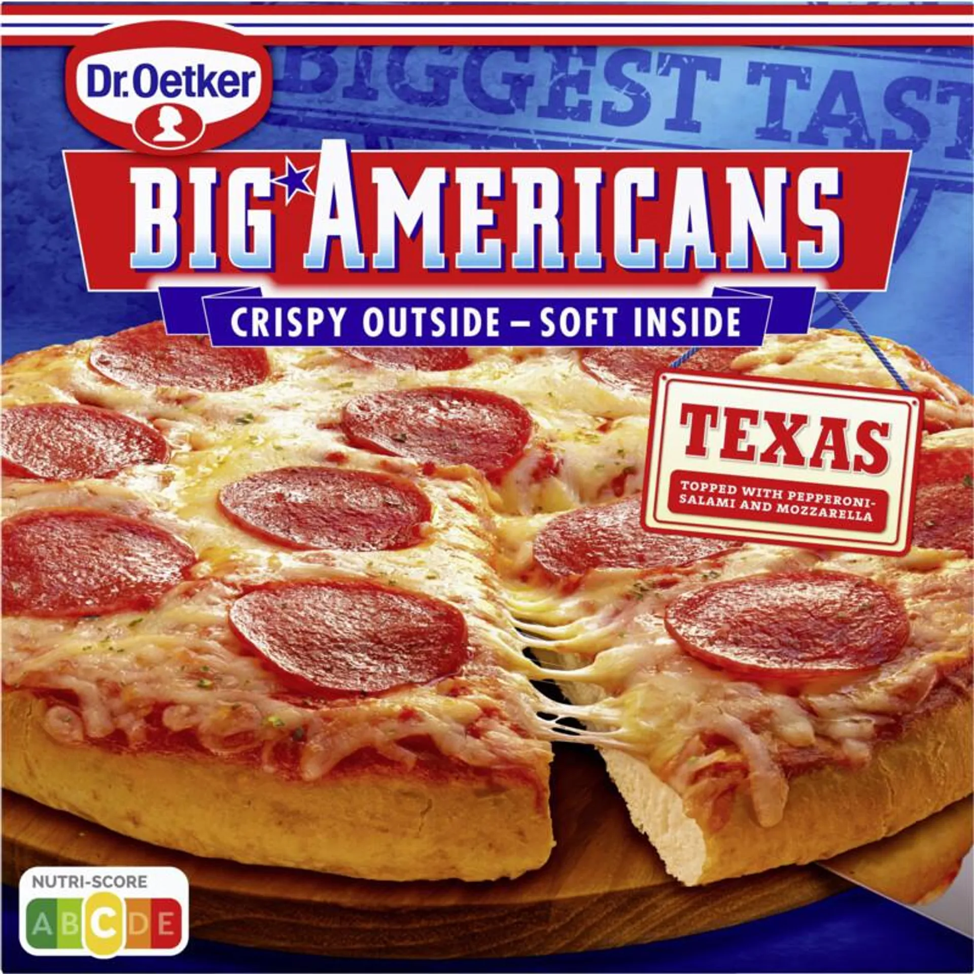 Dr. Oetker Big Americans pizza Texas