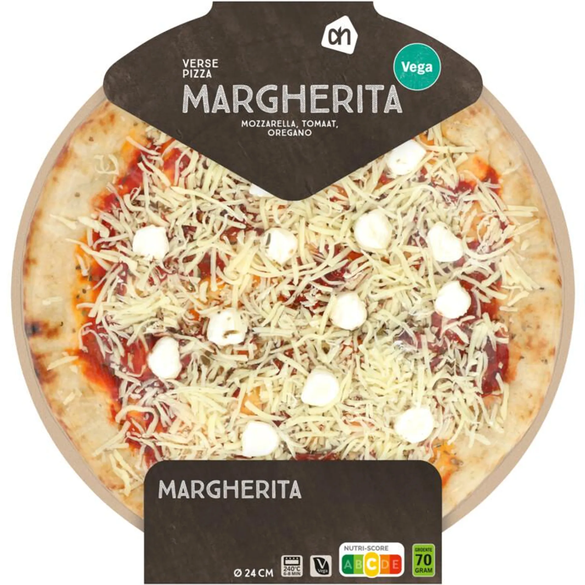 AH Verse pizza margherita