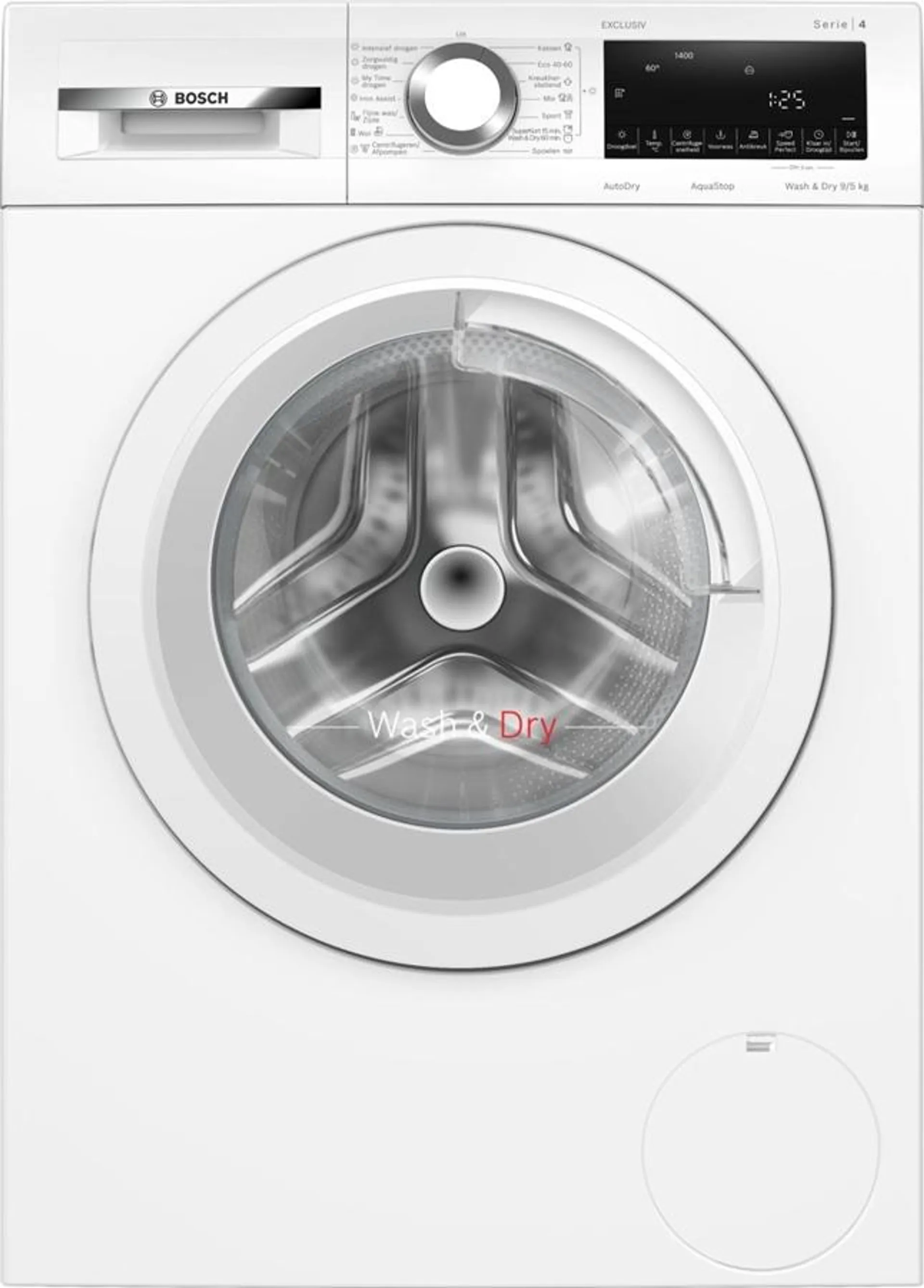 Bosch WNA144V9NL Serie 4 was-droogcombinatie