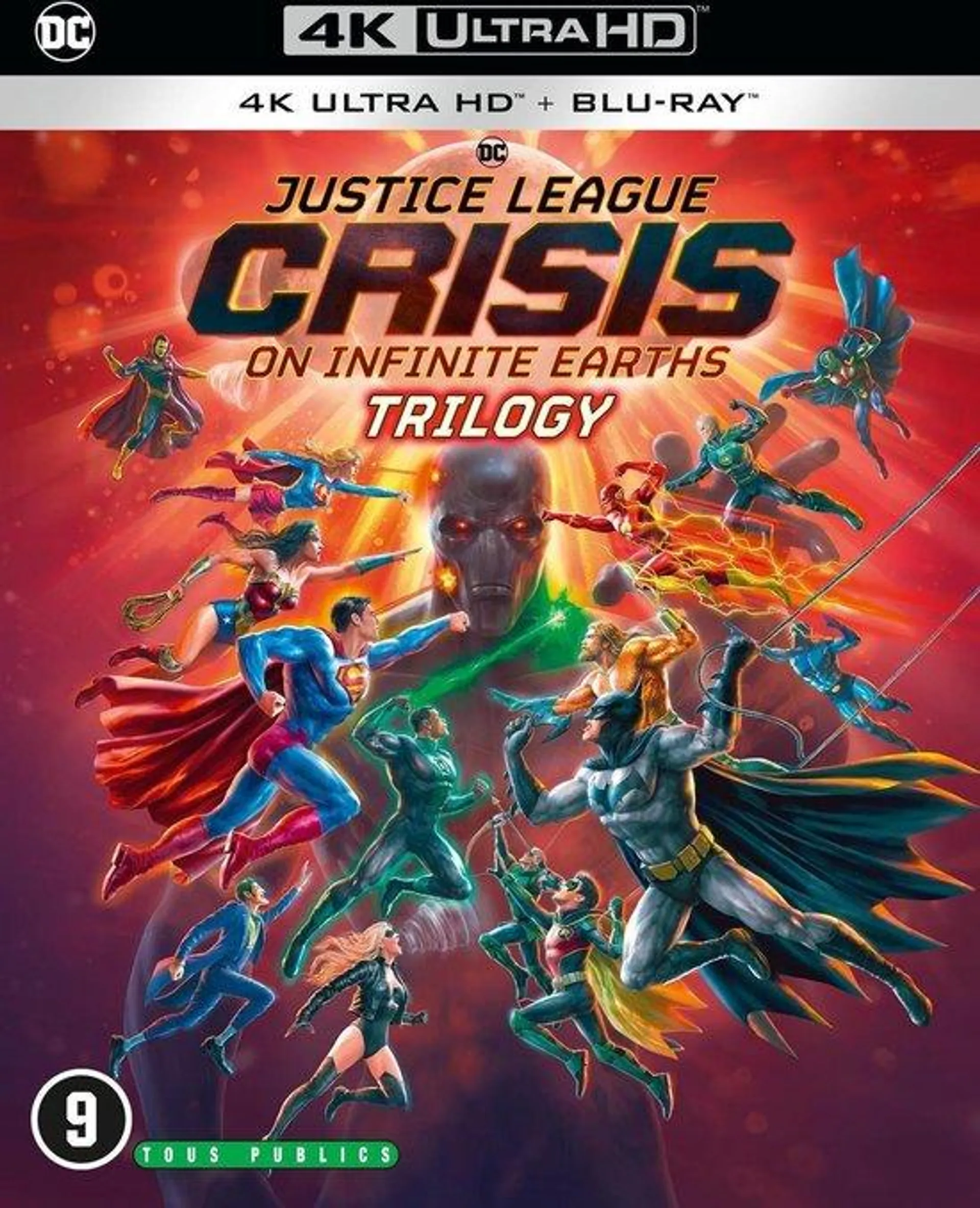 Justice League - Crisis On Infinite Earths Part 1 - 3 (4K Ultra HD Blu-ray)