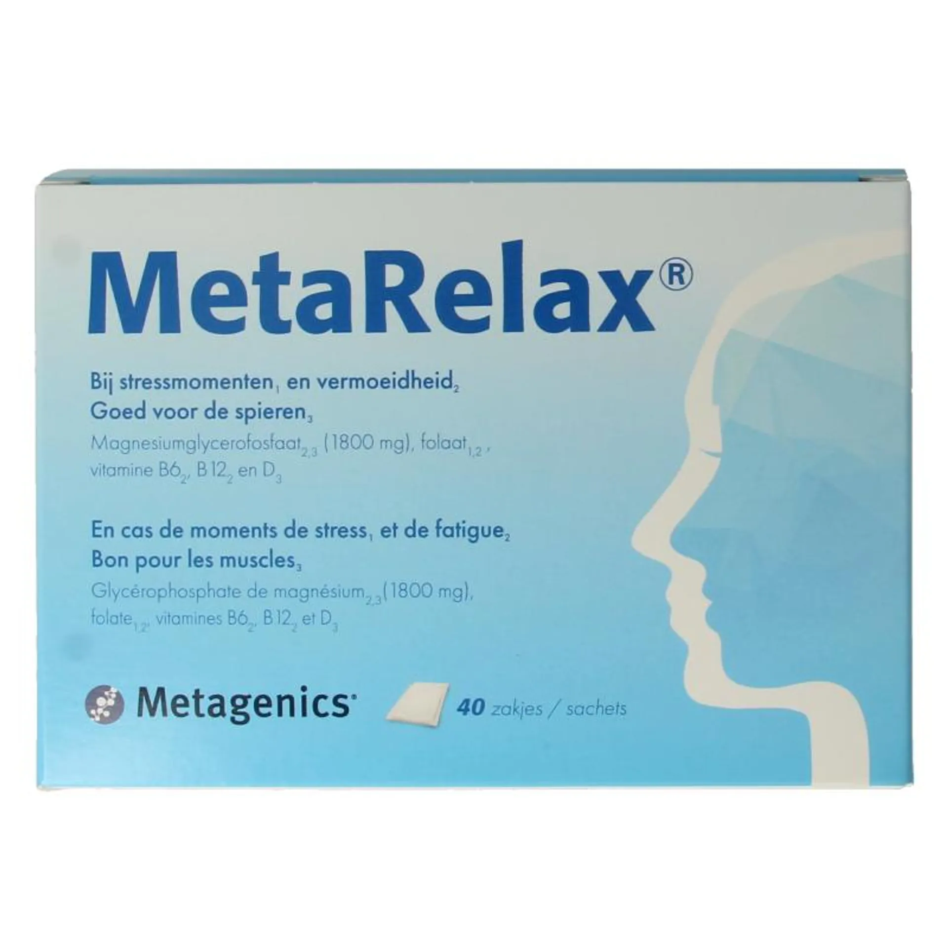 Metagenics Metarelax sachets 40 sachets