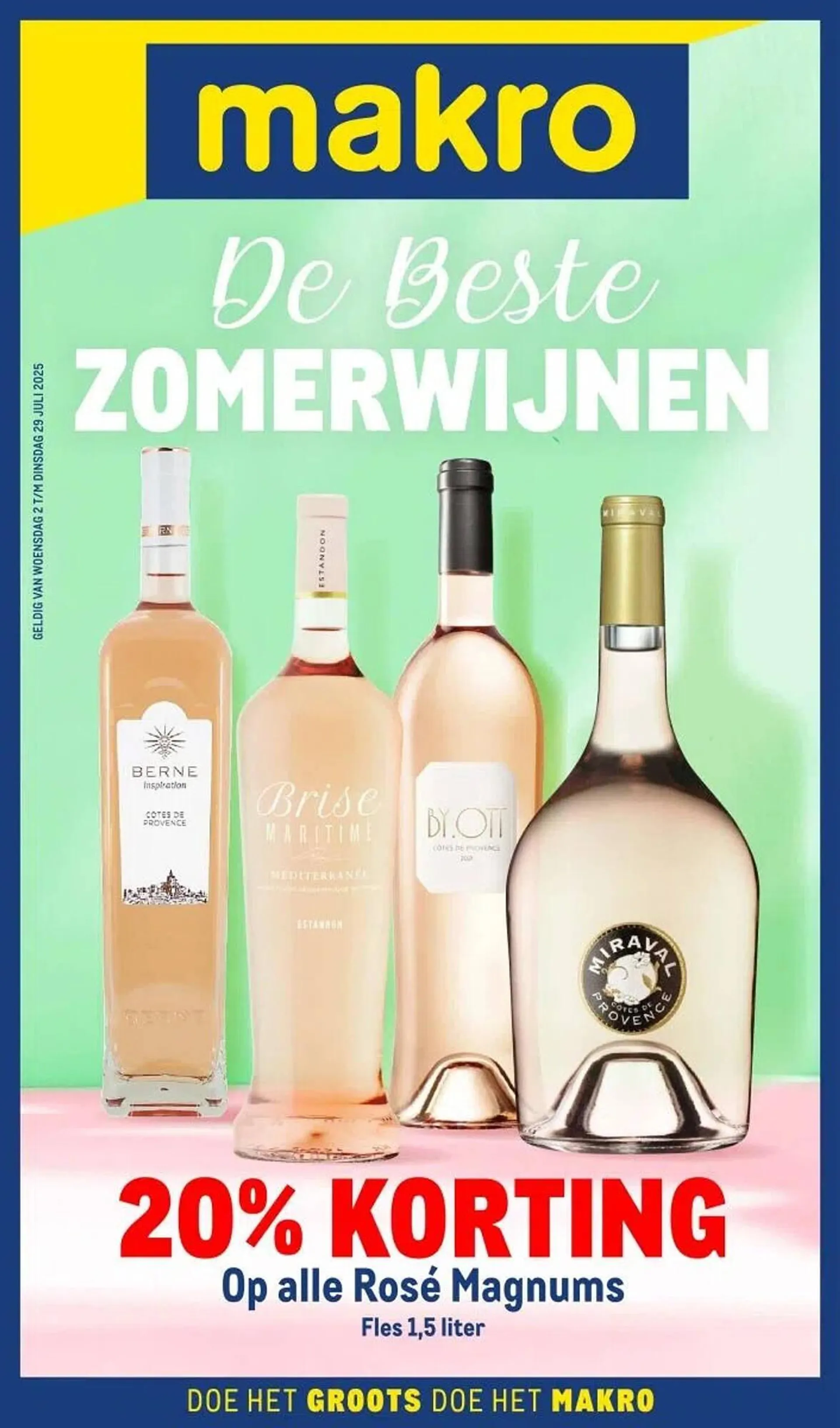 Makro folder van 2 juli tot 29 juli 2025 - Folder pagina 1