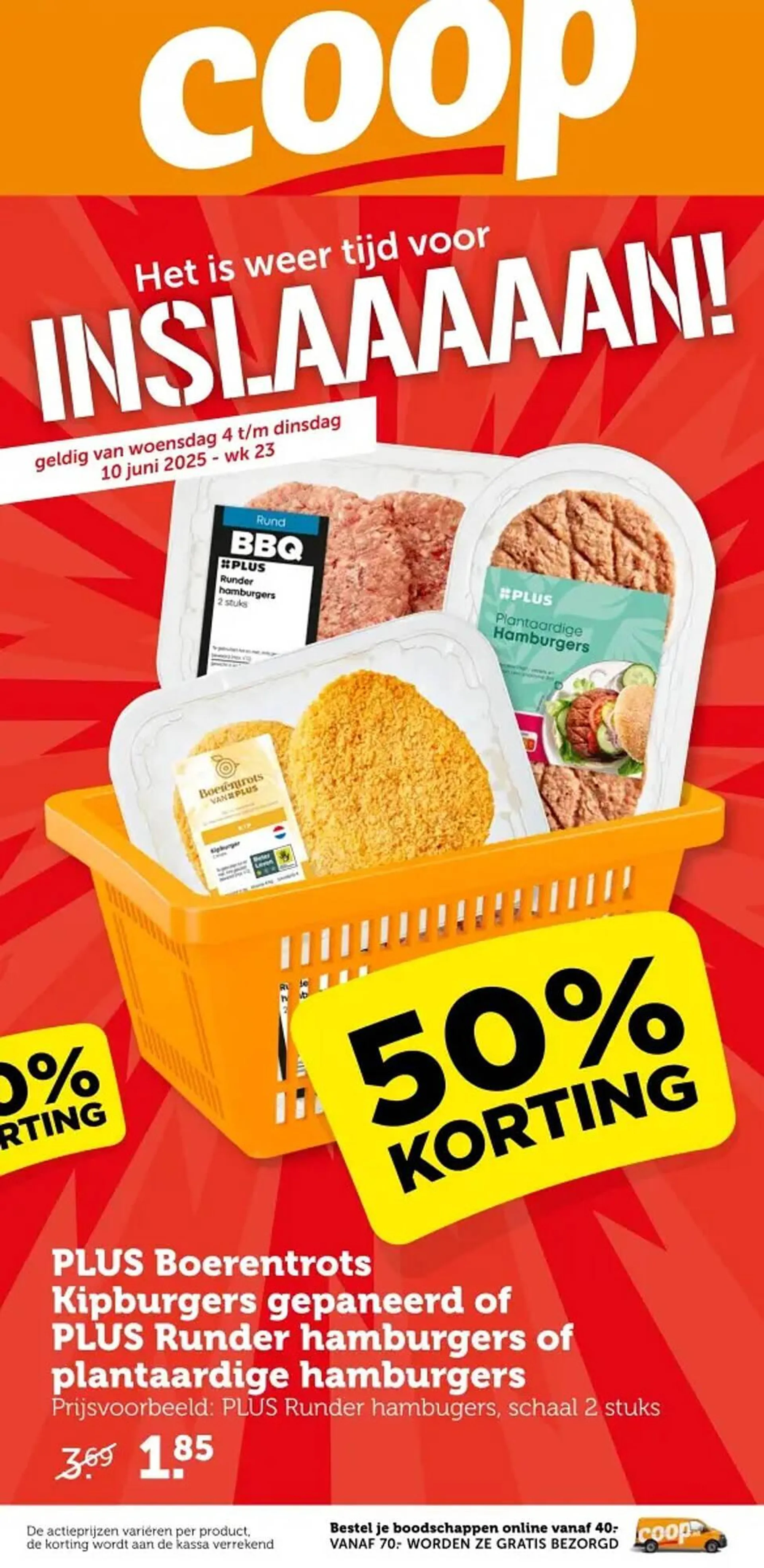 Coop folder van 4 juni tot 10 juni 2025 - Folder pagina 1