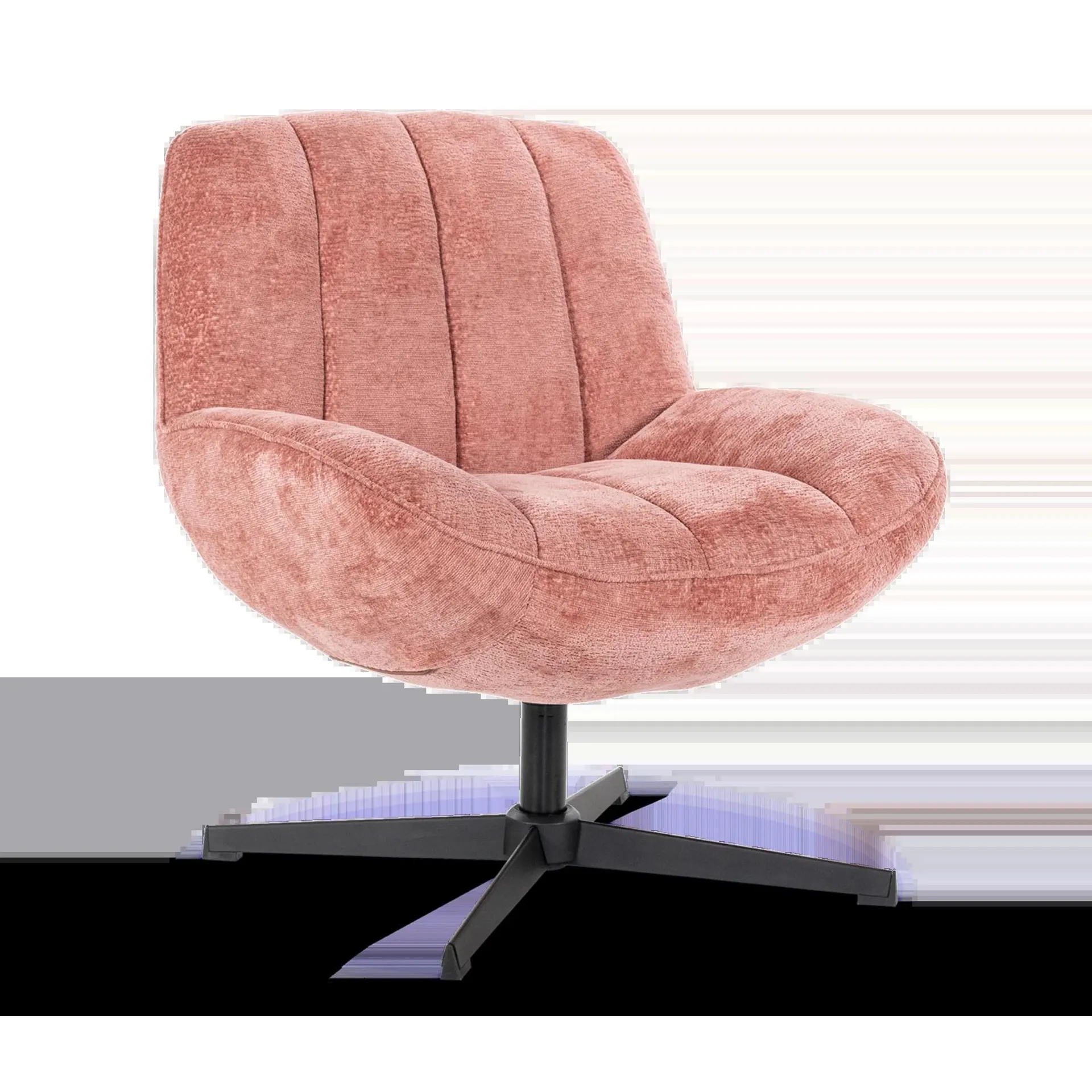 Draaifauteuil Derby - Old Pink