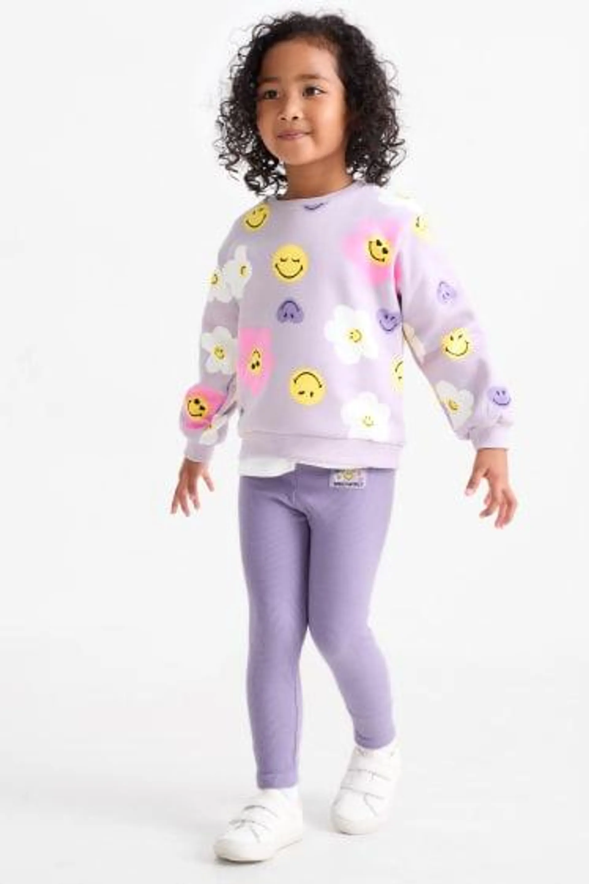 SmileyWorld® - set - sweatshirt en legging - 2-delig