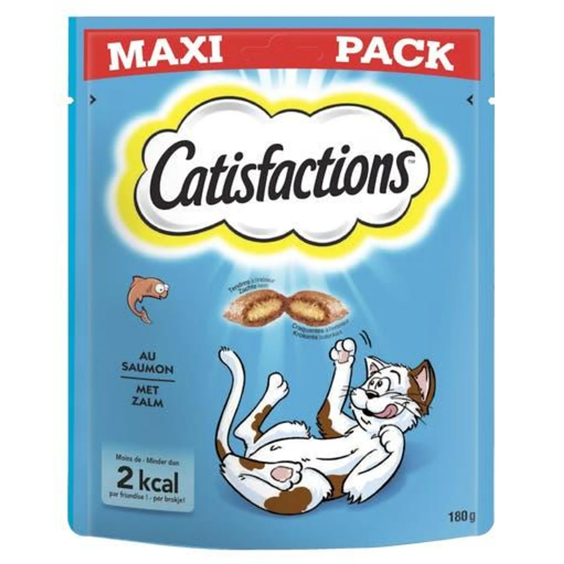 Kattensnack met zalm