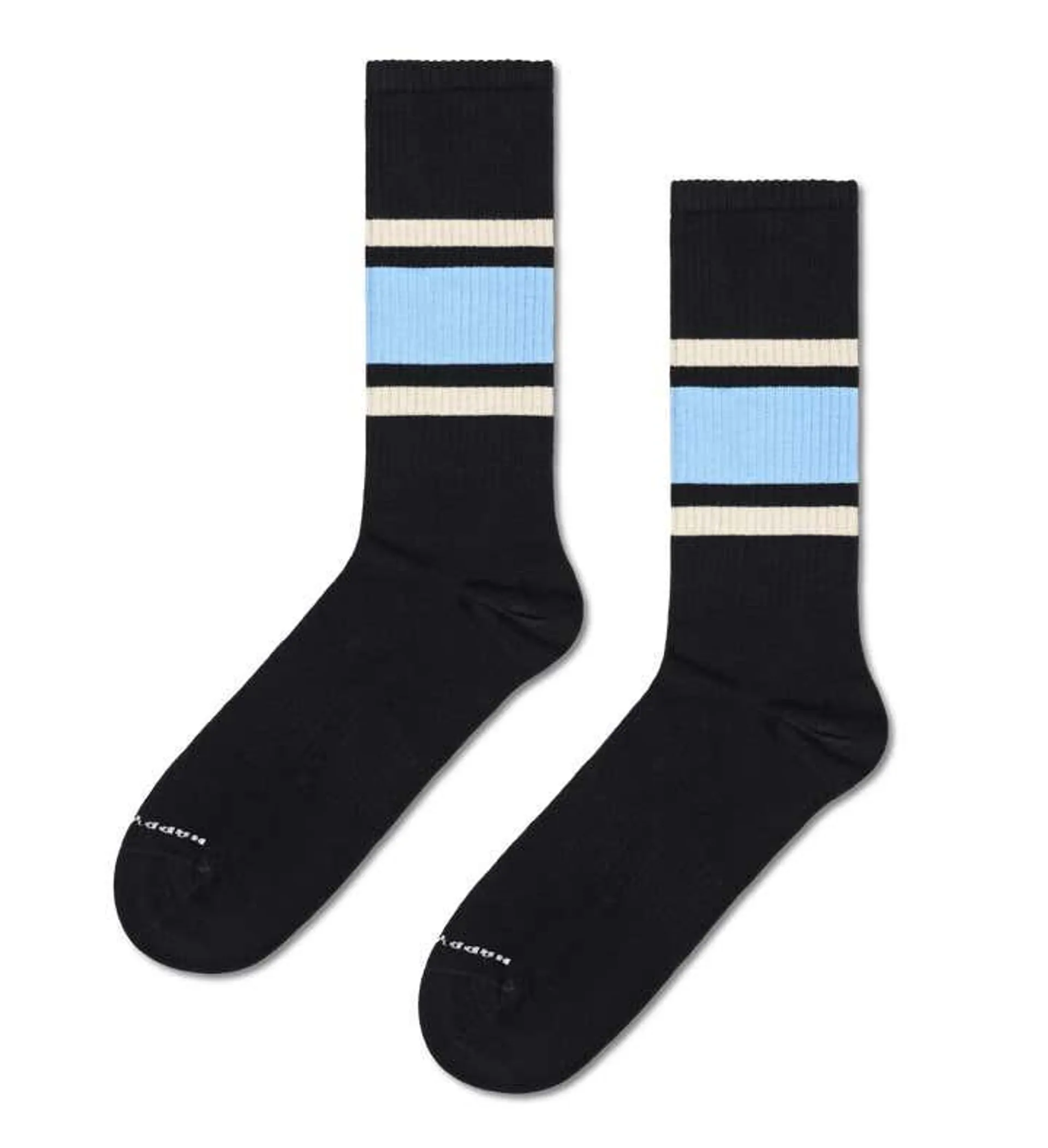 Simple Stripe Sneaker Sock