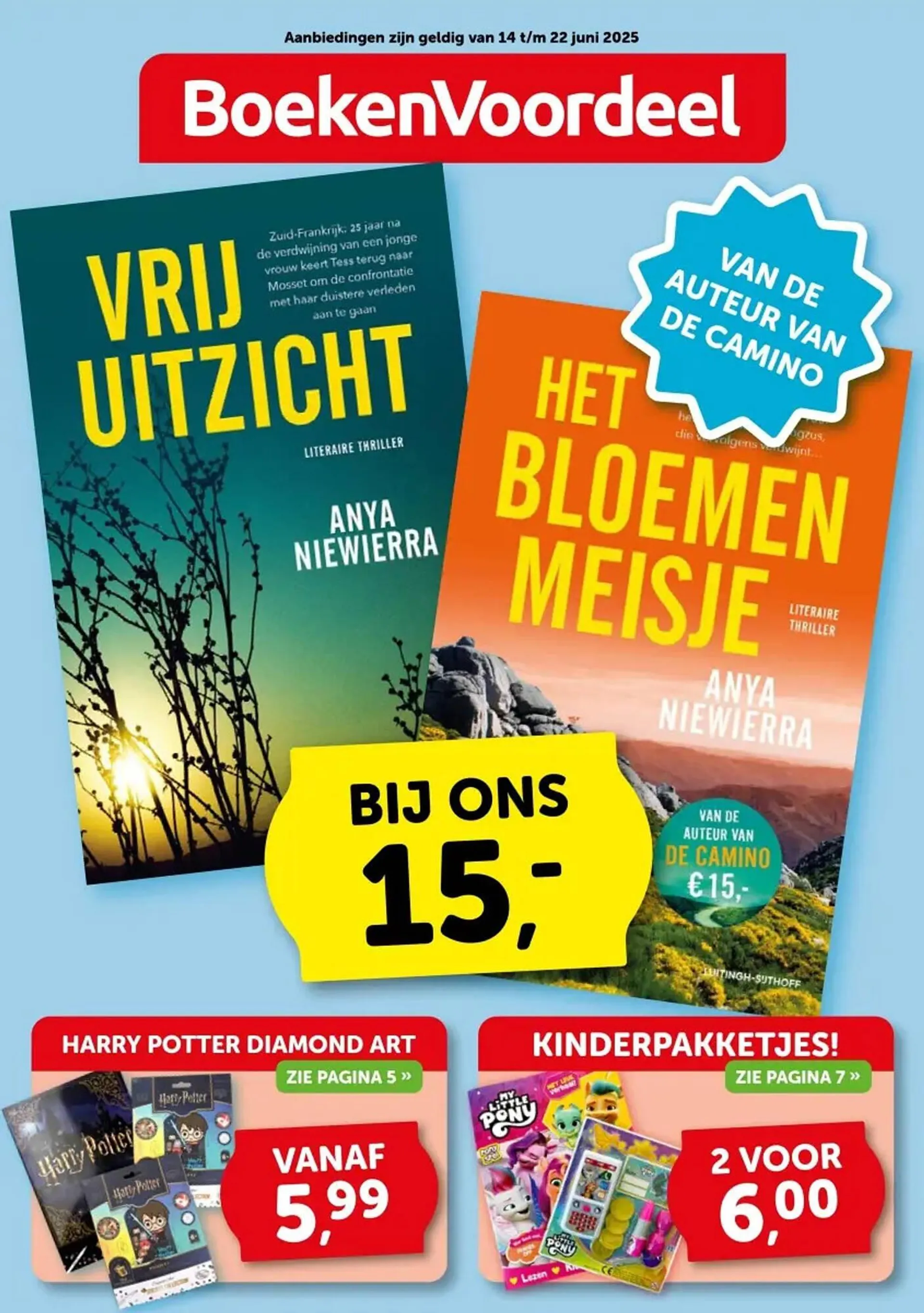 Boekenvoordeel folder van 14 juni tot 22 juni 2025 - Folder pagina 1