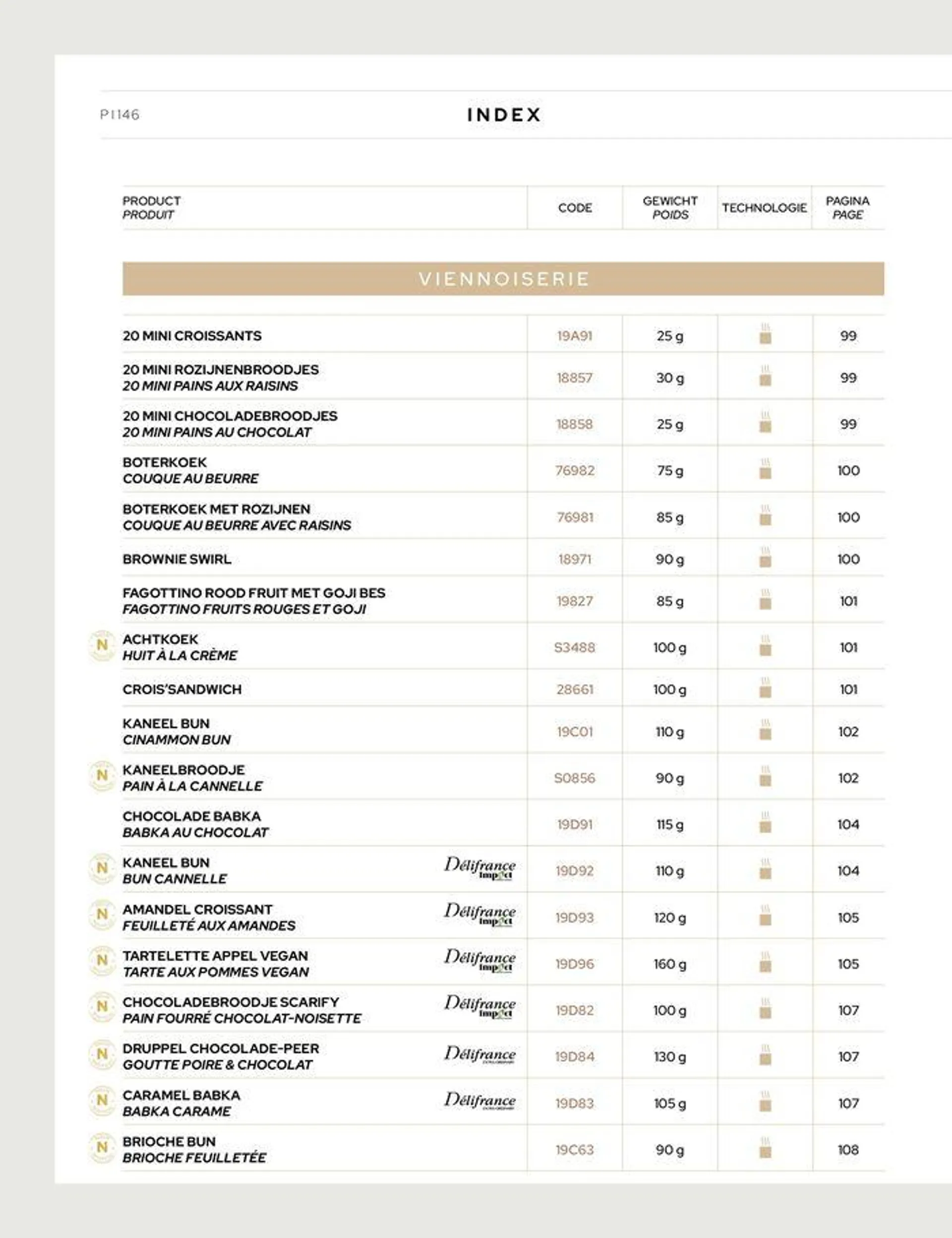 Delifrance Benelux 2024 van 20 september tot 22 december 2024 - Folder pagina 146