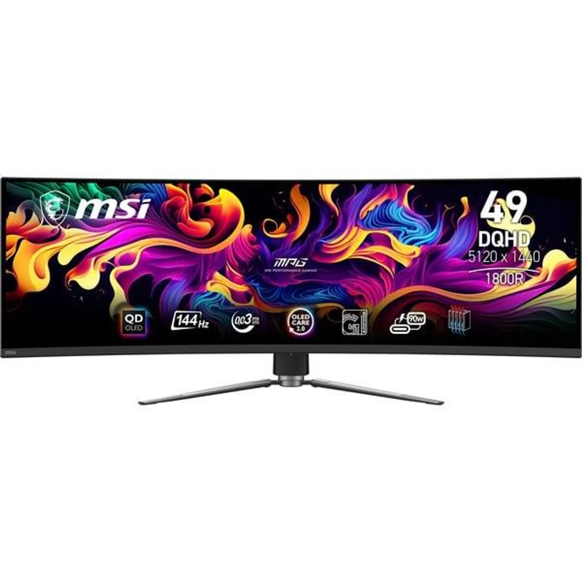 MPG 491CQP QD-OLED 49" Curved UltraWide gaming monitor