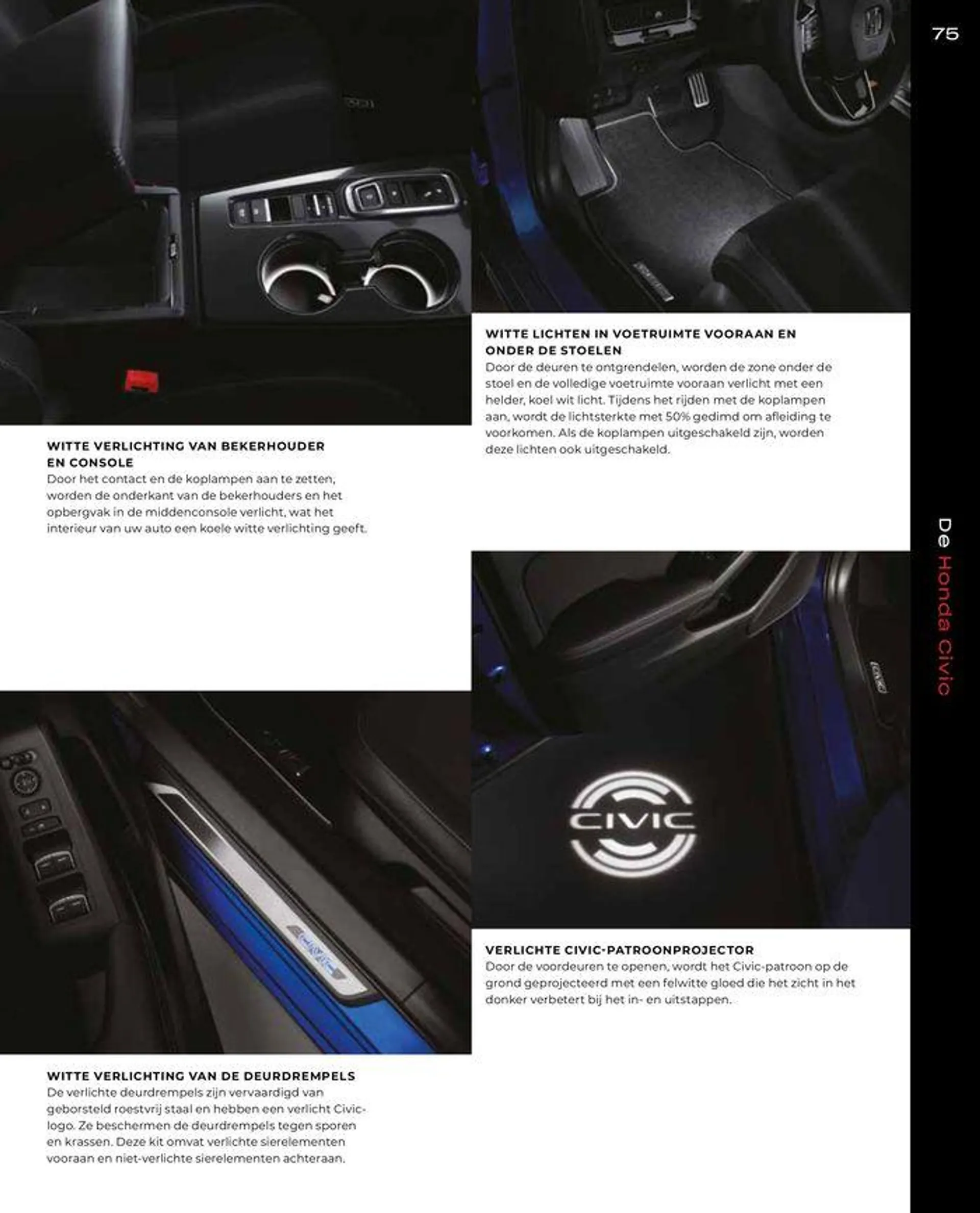 Honda Civic e:HEV — Brochure van 28 juni tot 12 juli 2024 - Folder pagina 75