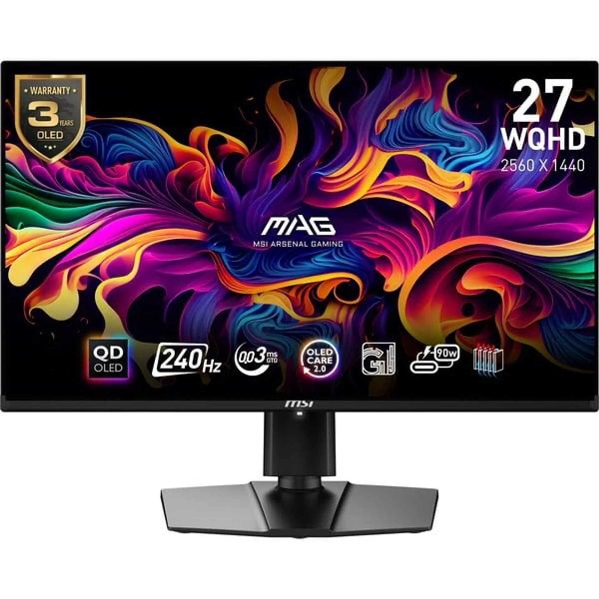 MAG 271QPX QD-OLED E2 26.5" gaming monitor