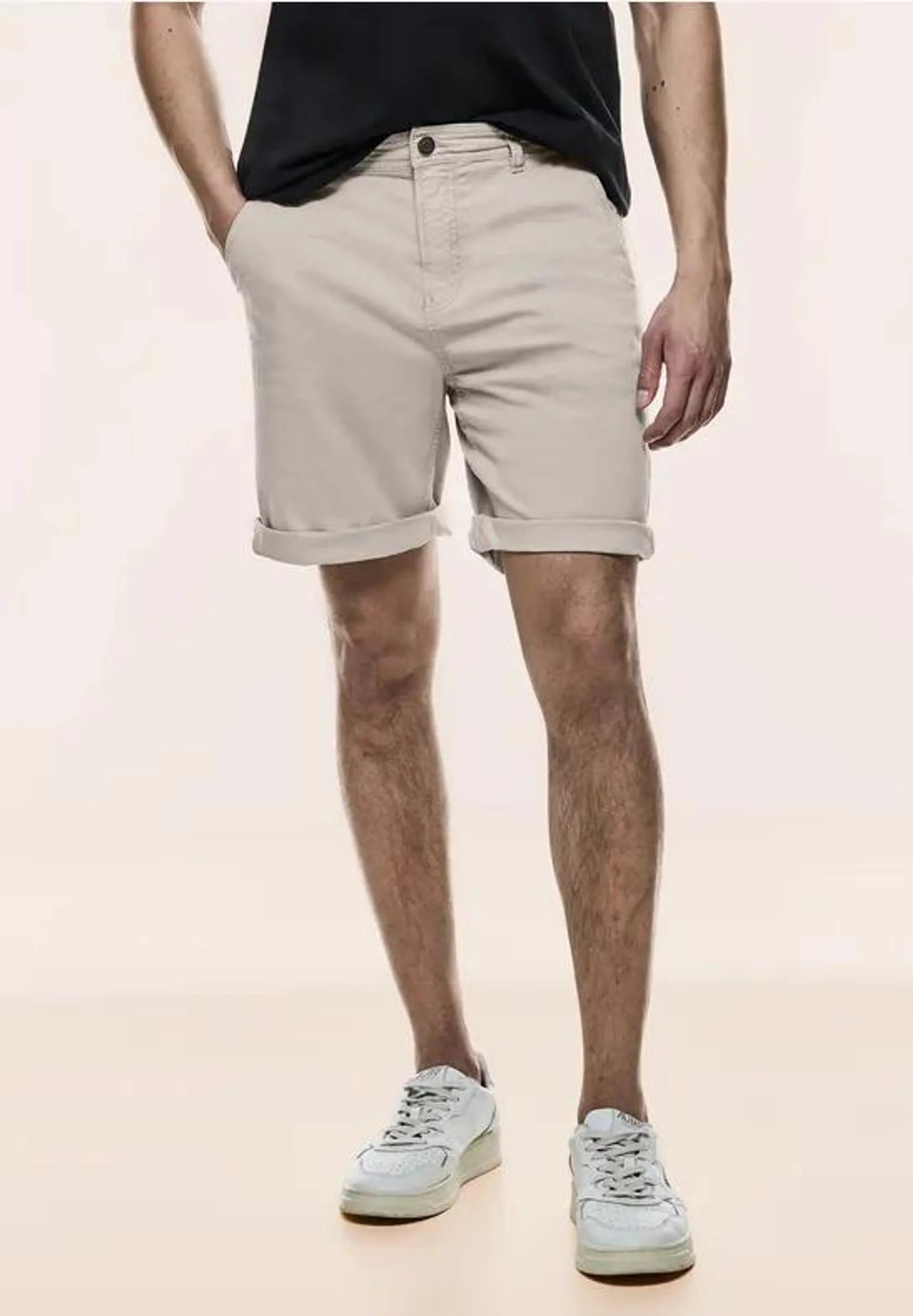 Regular fit chinoshort