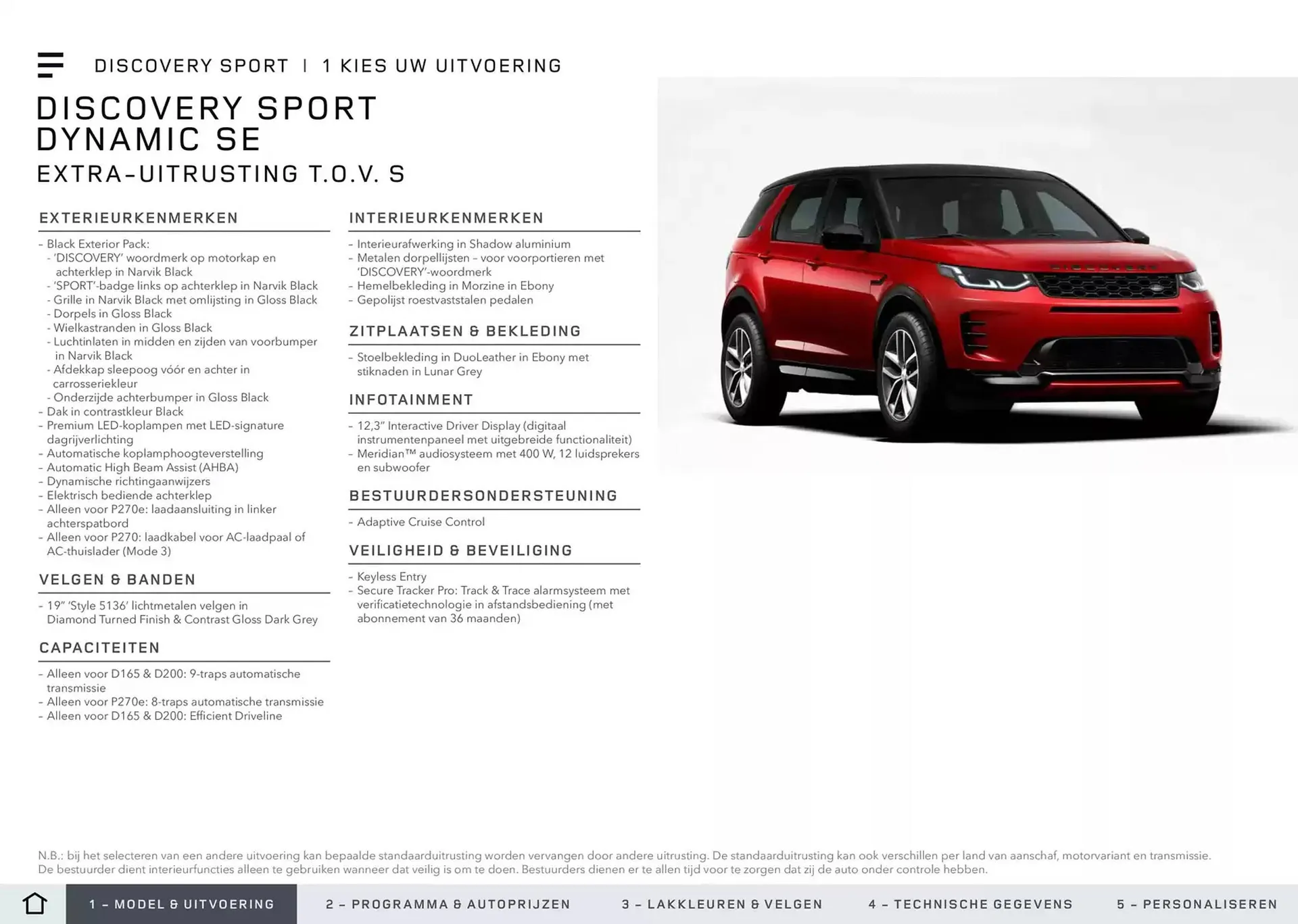 Land Rover folder van 20 november tot 30 juni 2025 - Folder pagina 5