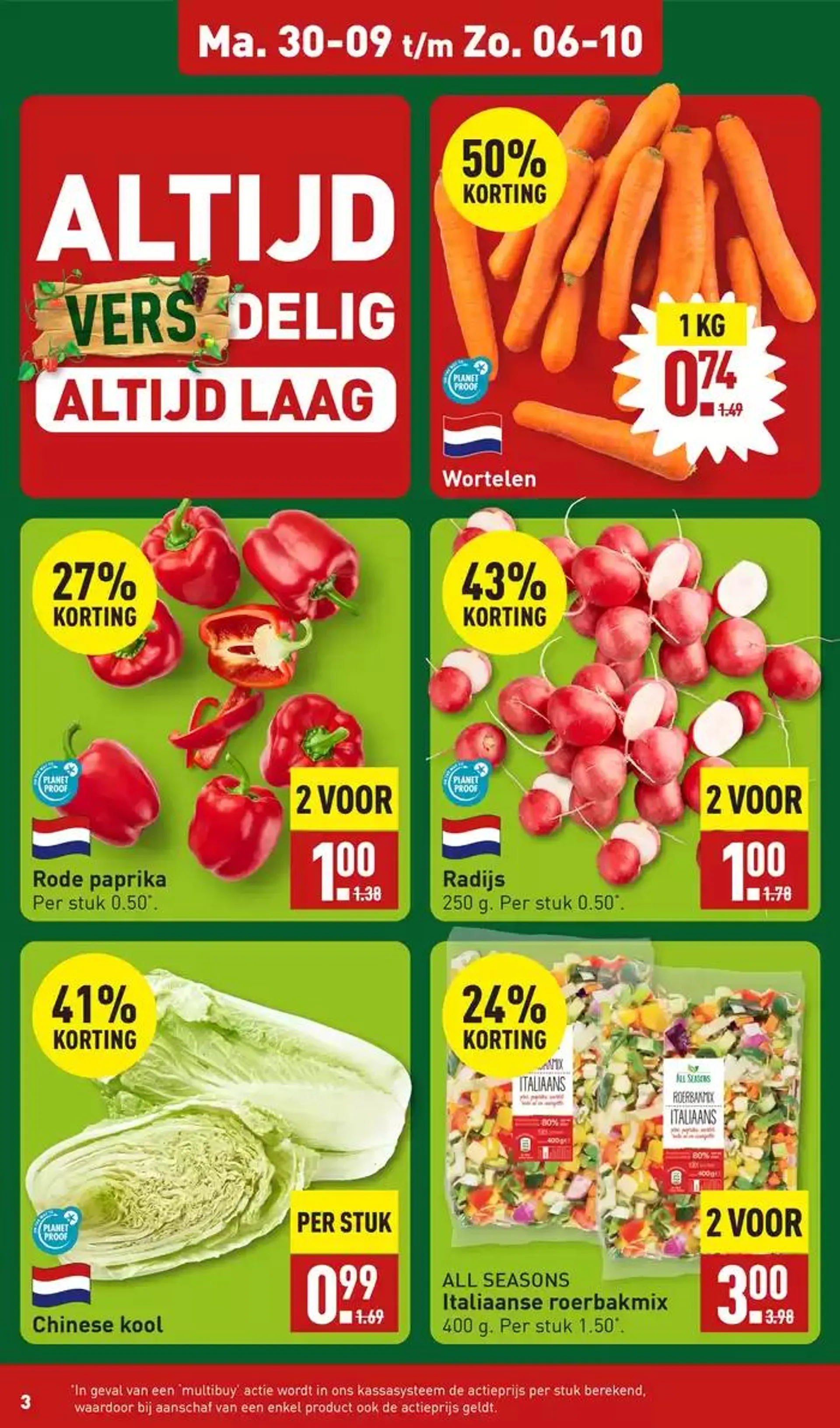 Actuele deals en aanbiedingen van 28 september tot 12 oktober 2024 - Folder pagina 3