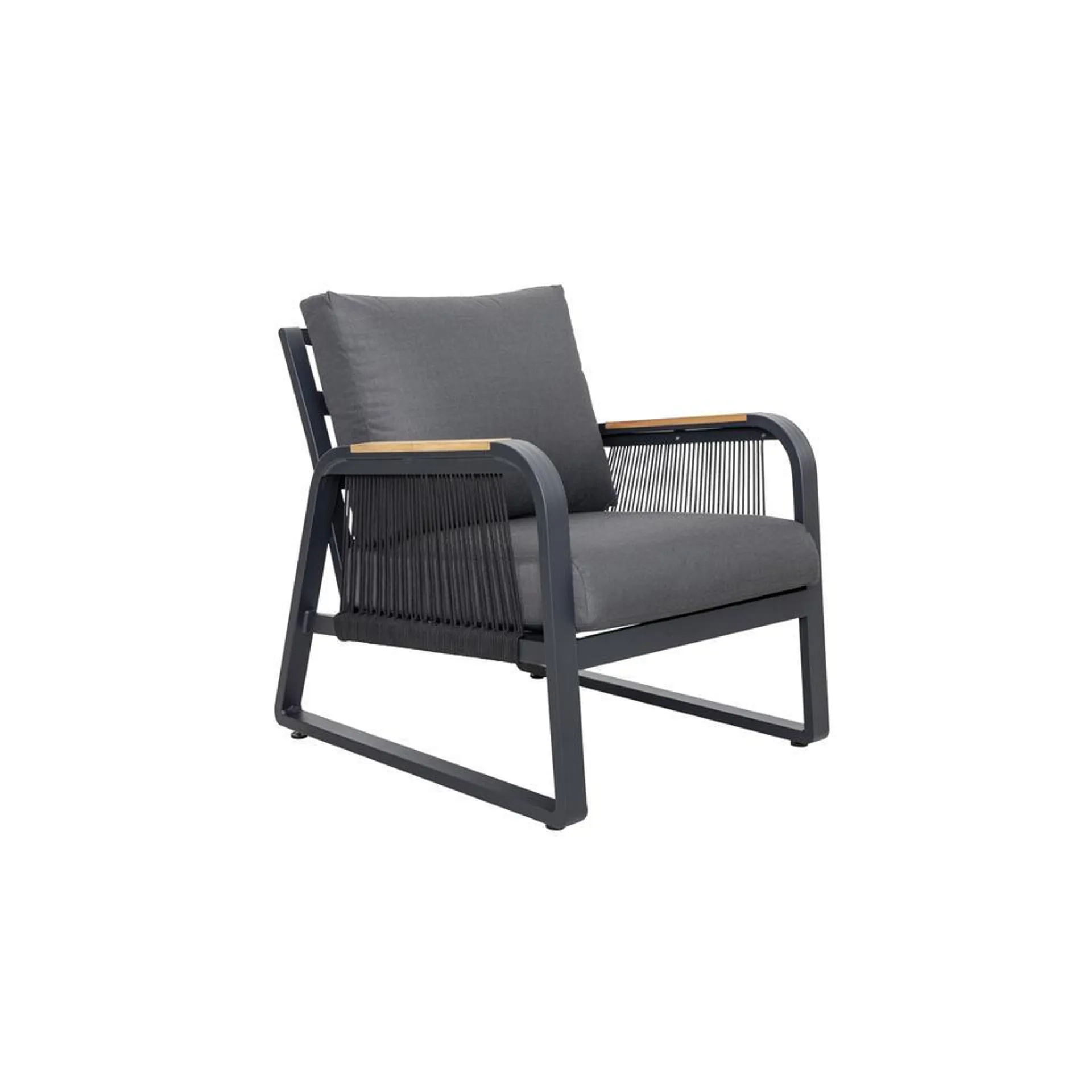 Sens-Line - Robinson fauteuil - tuinstoel - antraciet naturel