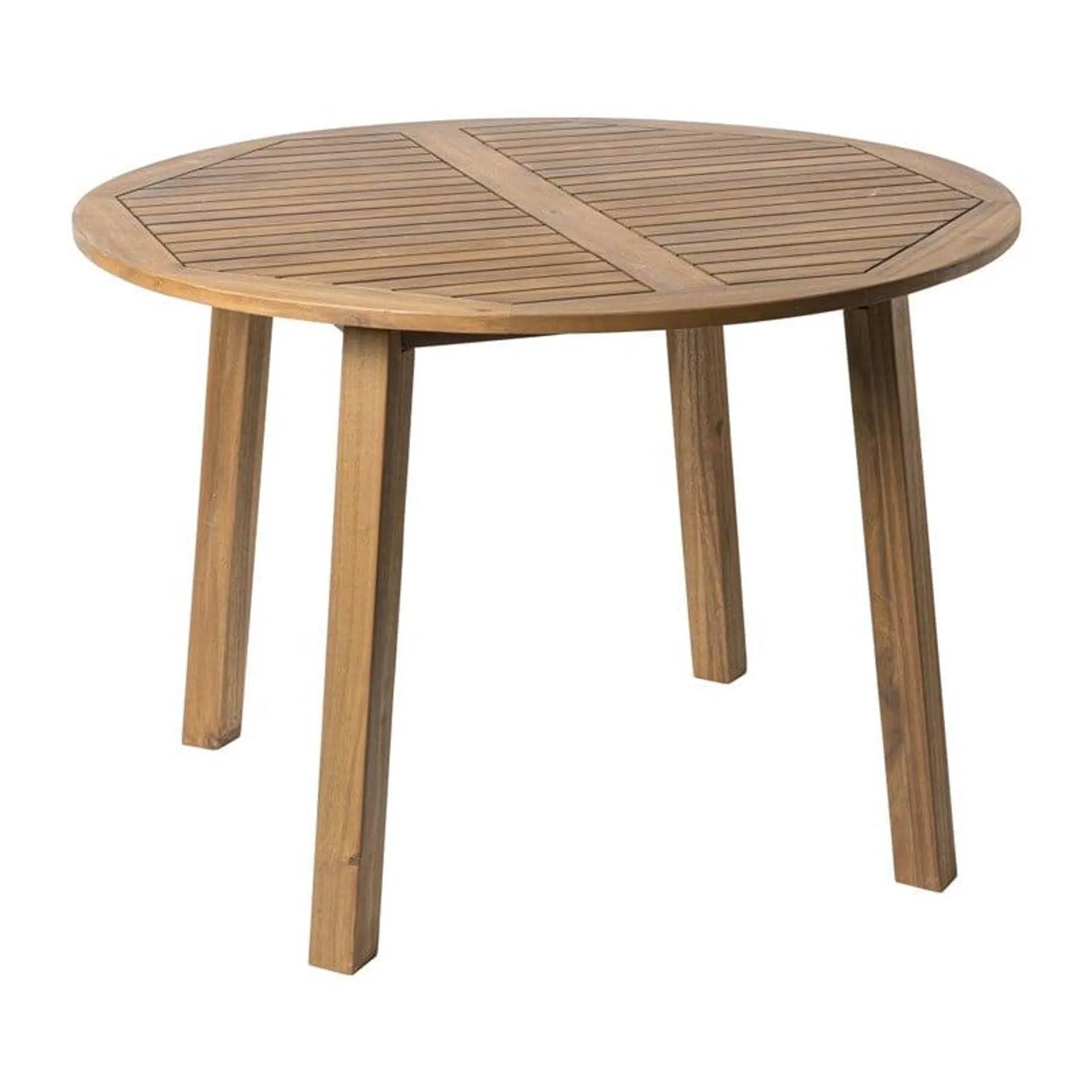 Tuintafel rond - acacia - ø110x77 cm