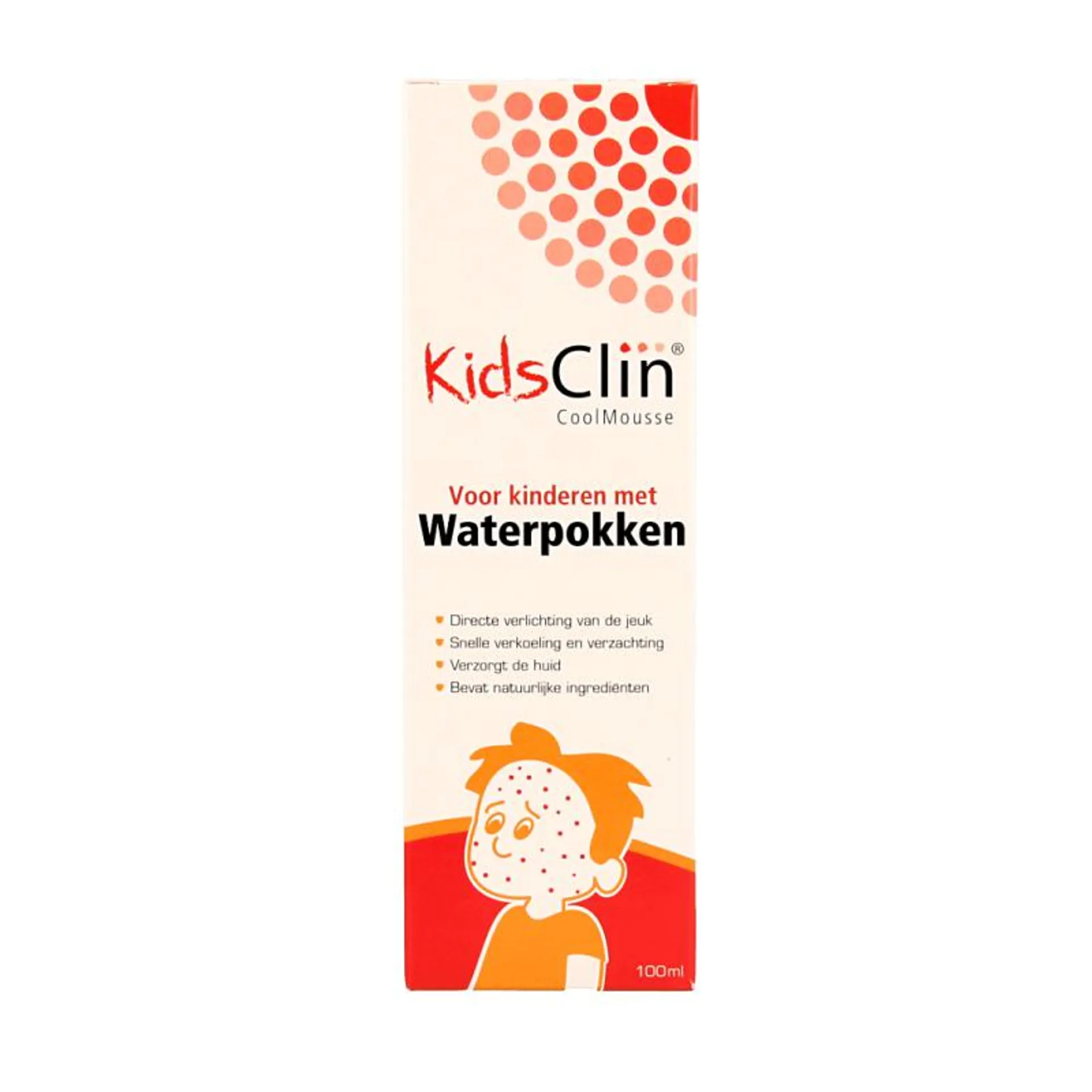 Kidsclin Waterpokkenschuim 100 milliliter