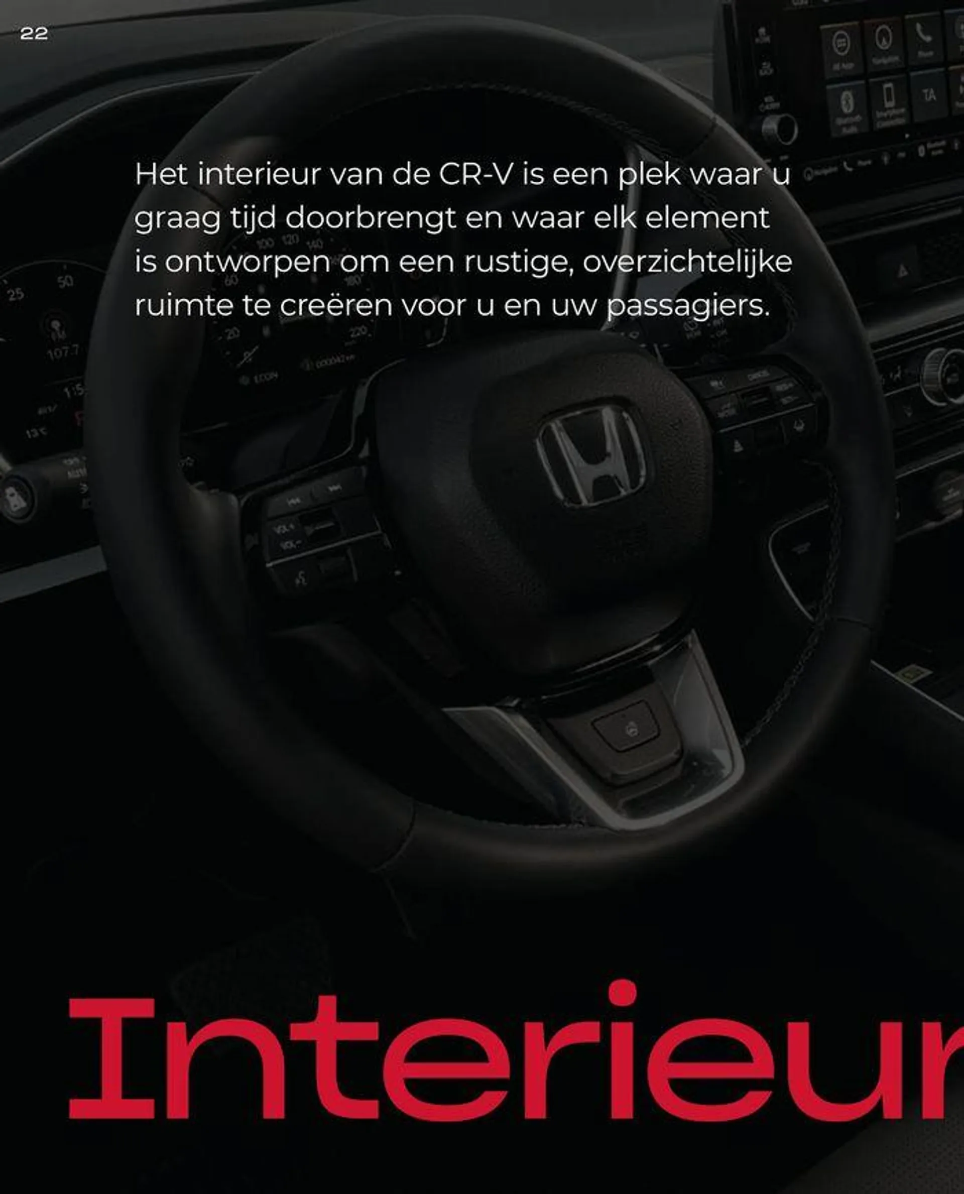 Honda CR-V e:HEV &amp; e:PHEV — Brochure van 28 juni tot 12 juli 2024 - Folder pagina 22