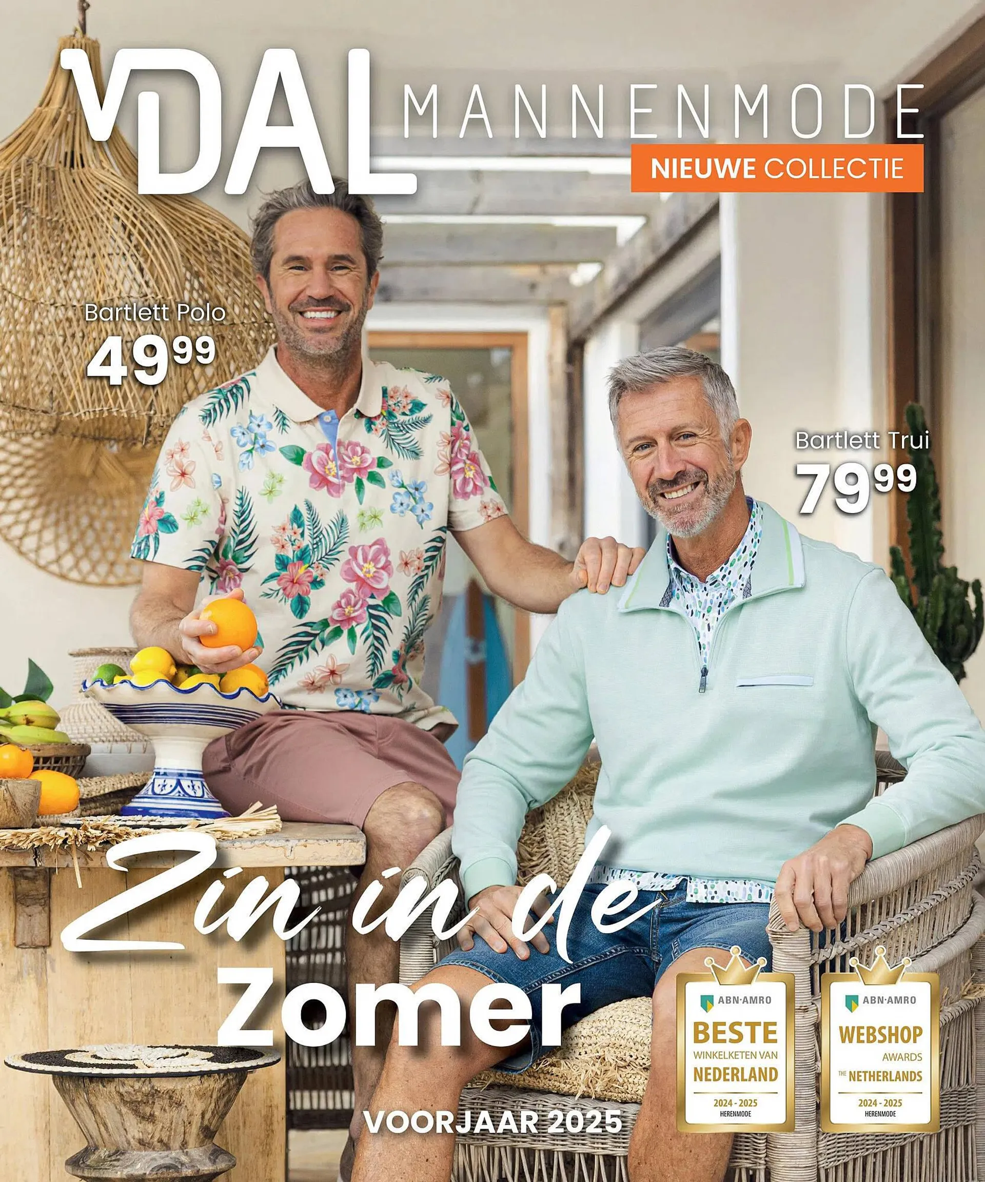 Van Dal Mannenmode folder van 1 juni tot 24 september 2025 - Folder pagina 1