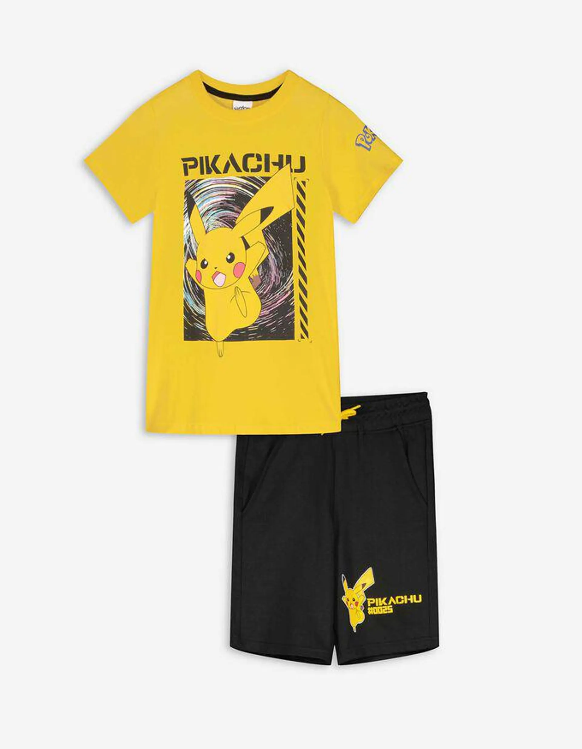 Set van T-shirt en shorts - Pikachu