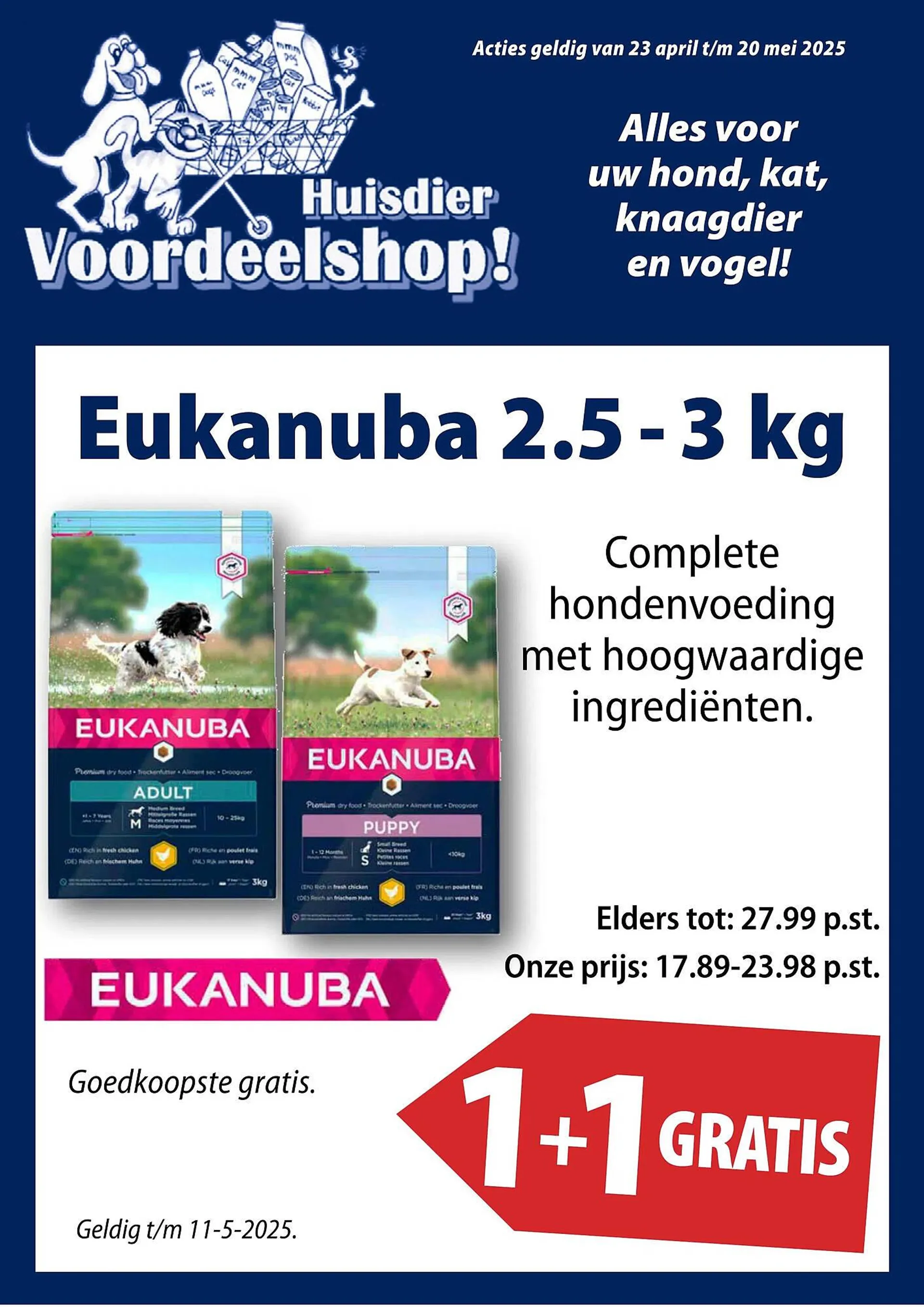 Huisdier Voordeelshop folder - 1