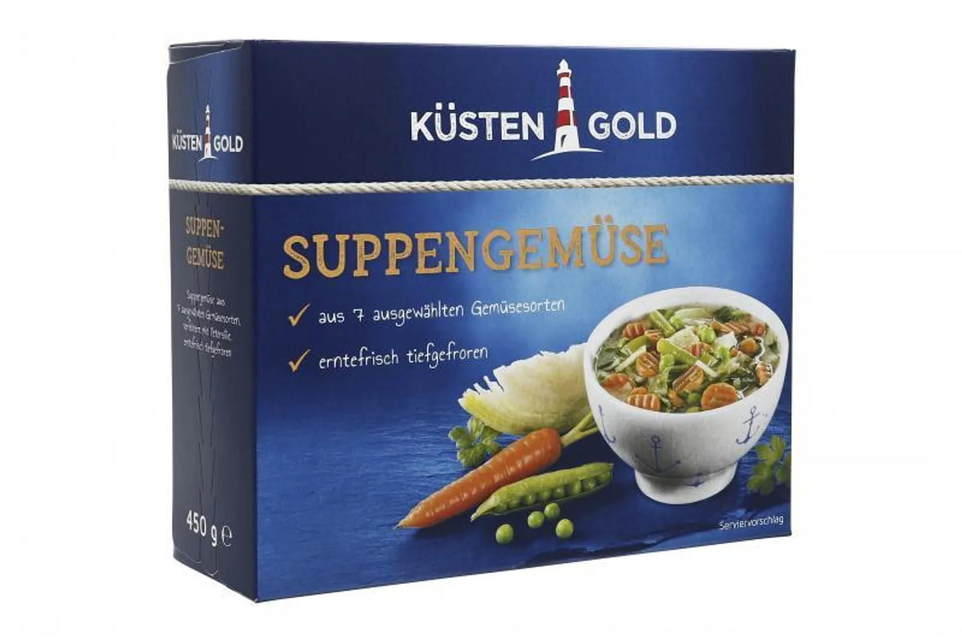 Küstengold Suppengemüse 450 g