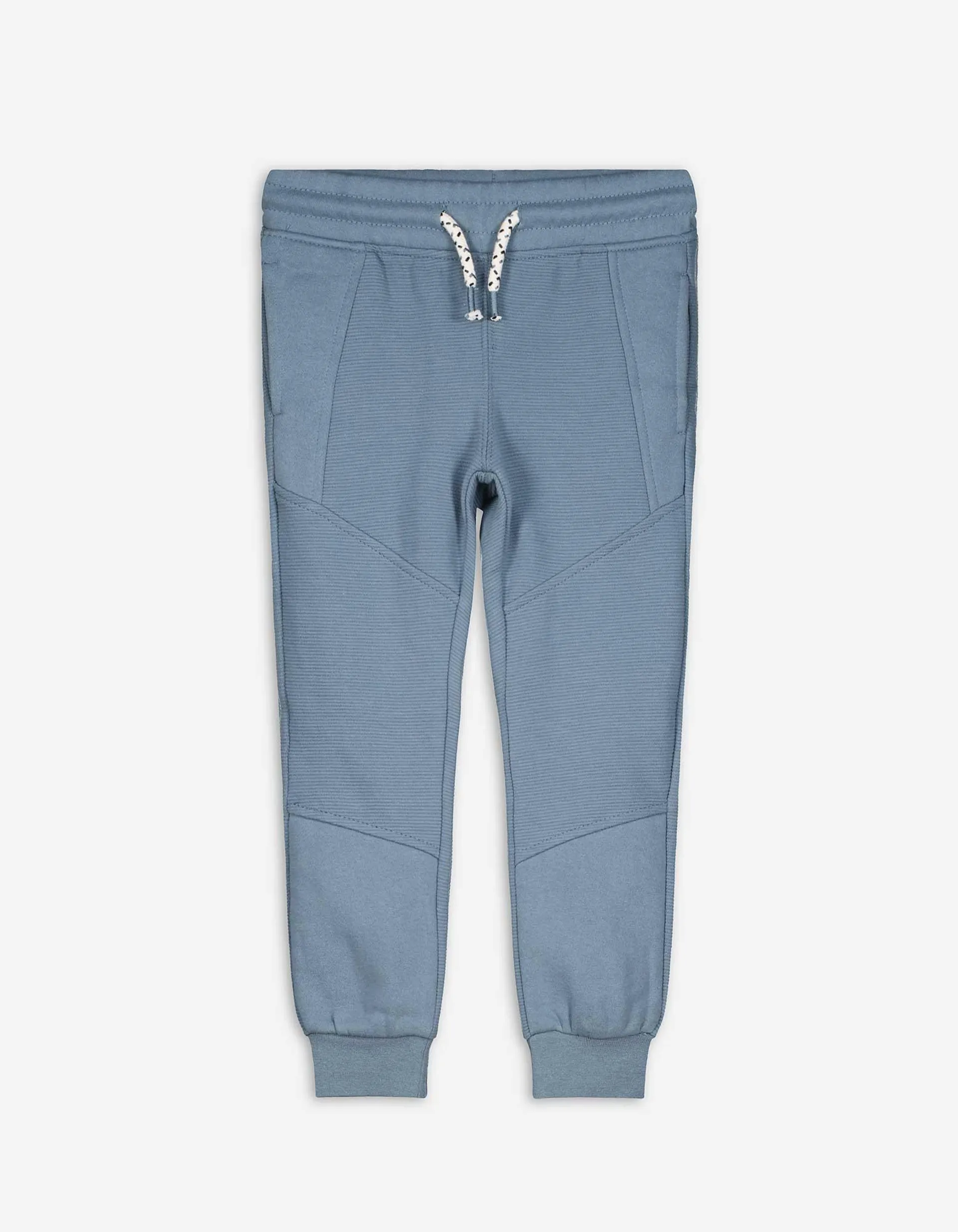 Jogger pants - Tunnelkoord in de zoom - turkoois