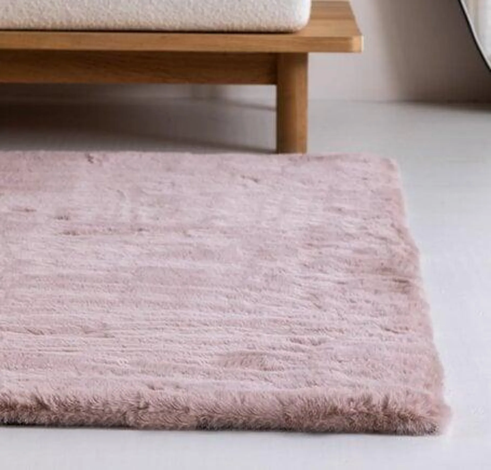 Vloerkleed Comfy Oud Roze - 200 x 290cm