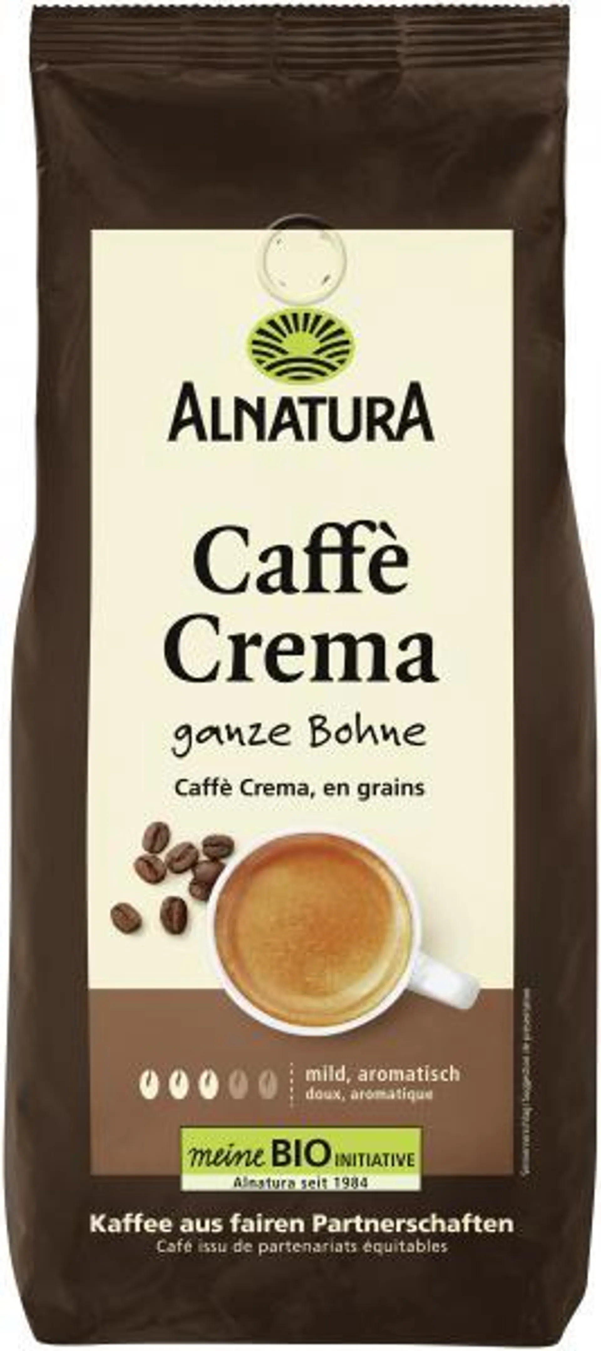 Alnatura Caffè Crema mild Ganze Bohne 1 kg