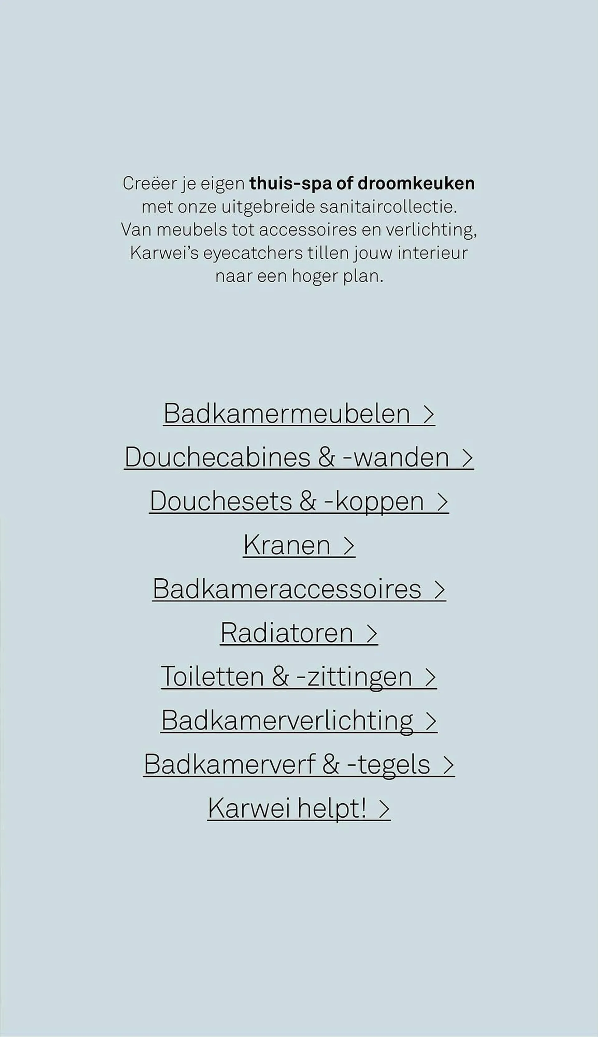 Karwei folder - Badkamer - 3