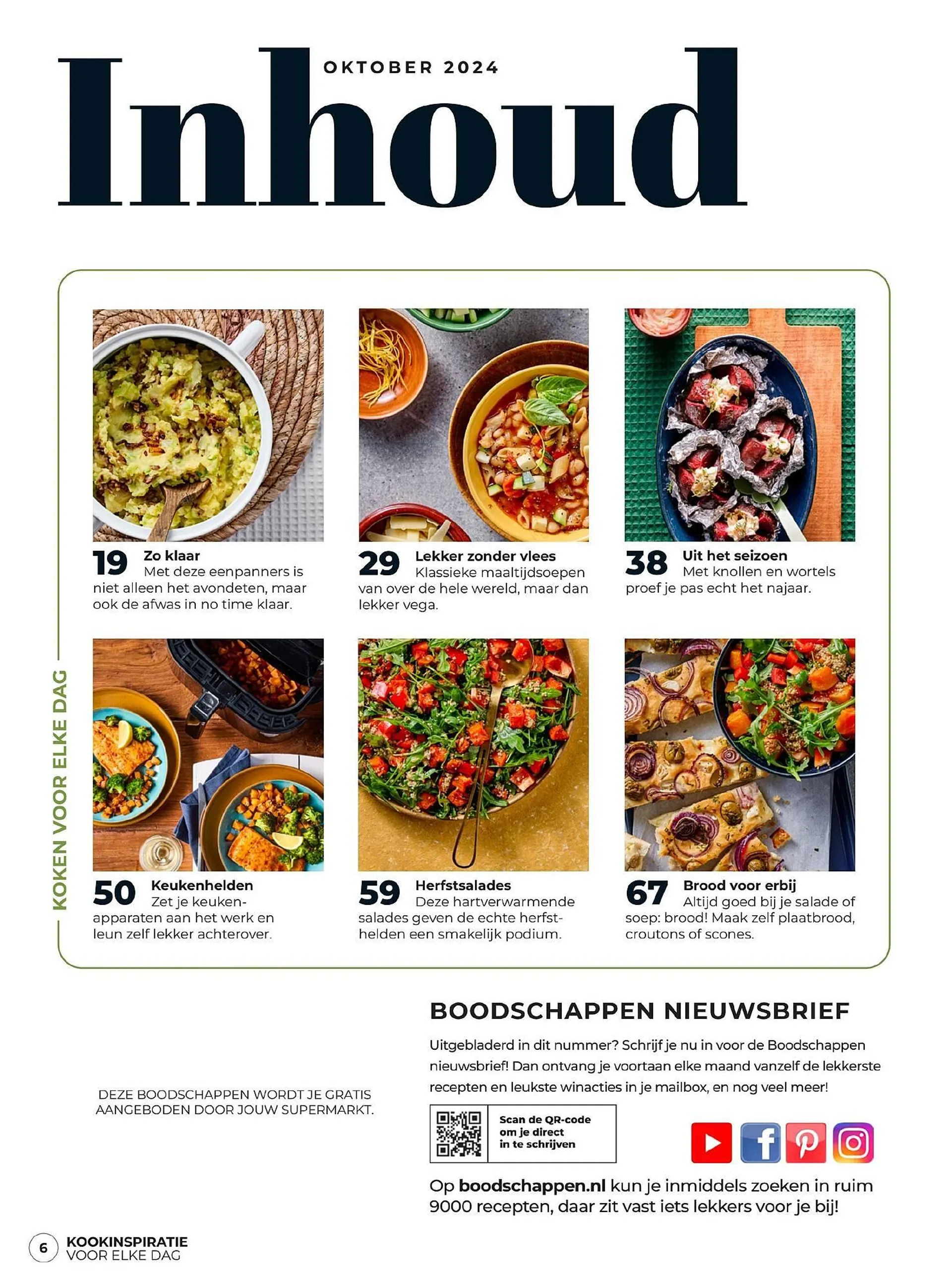 Boodschappen folder van 1 oktober tot 31 oktober 2024 - Folder pagina 6