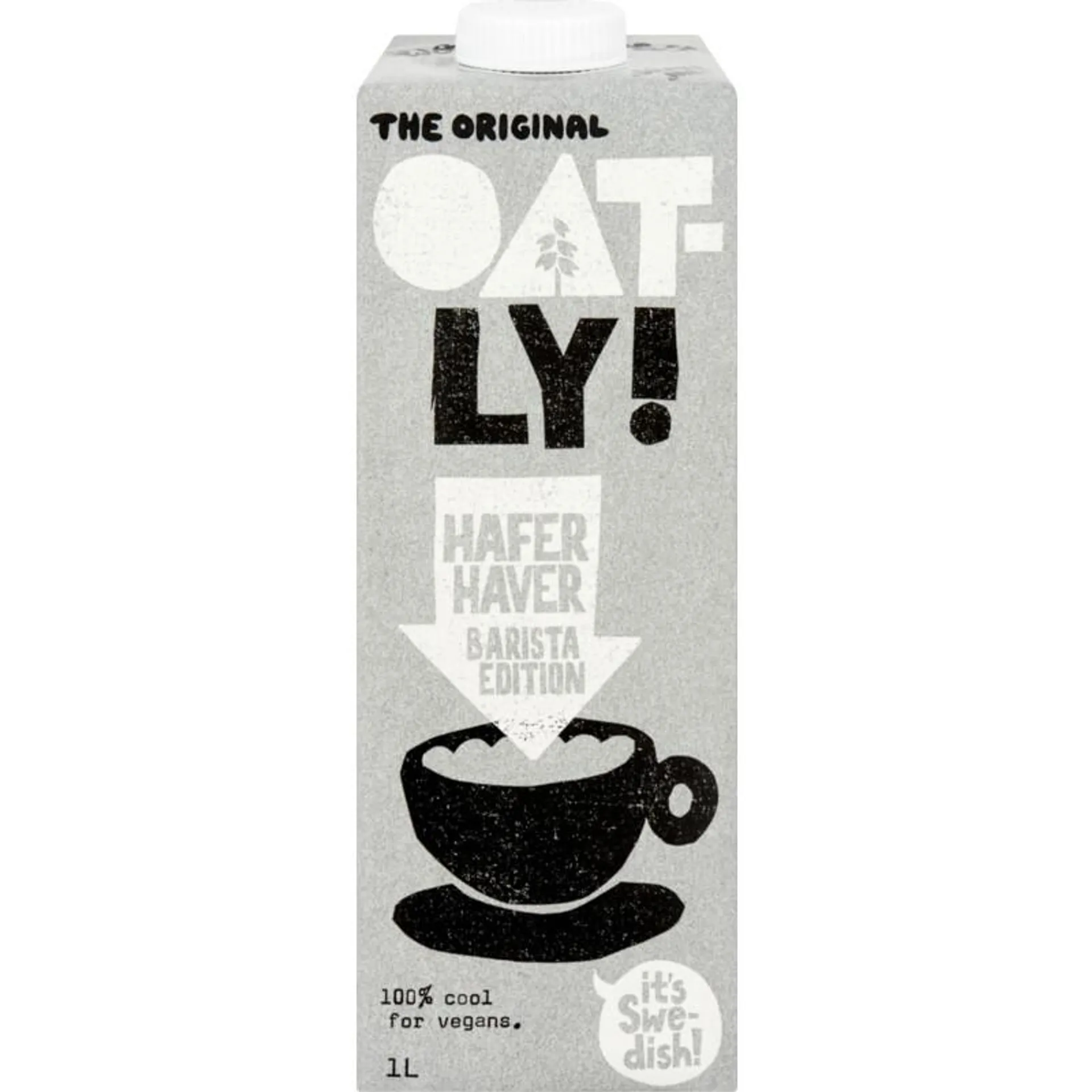 Oatly! Haver barista edition