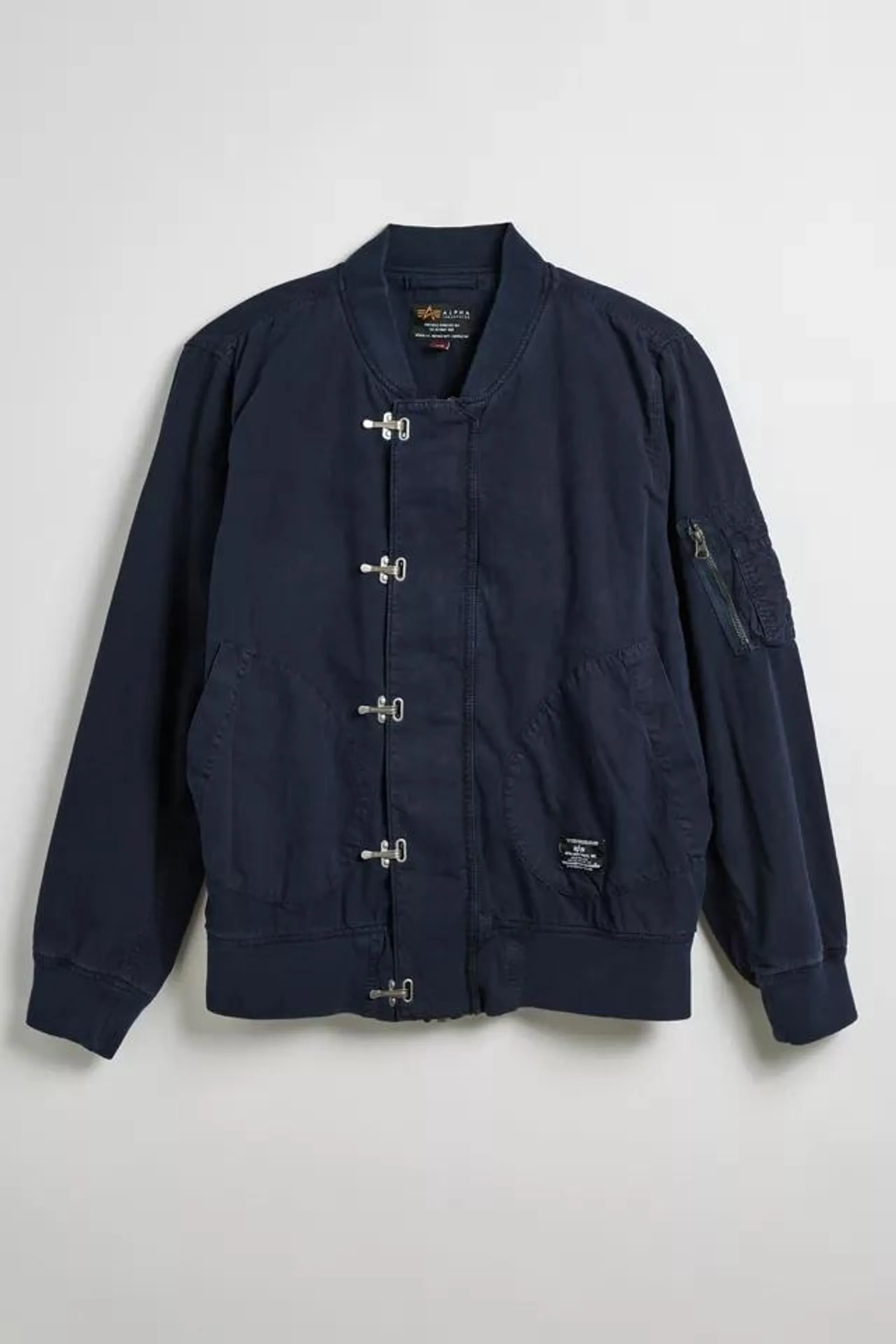 Alpha Industries US Navy Deck Hooked Bomber Jacket